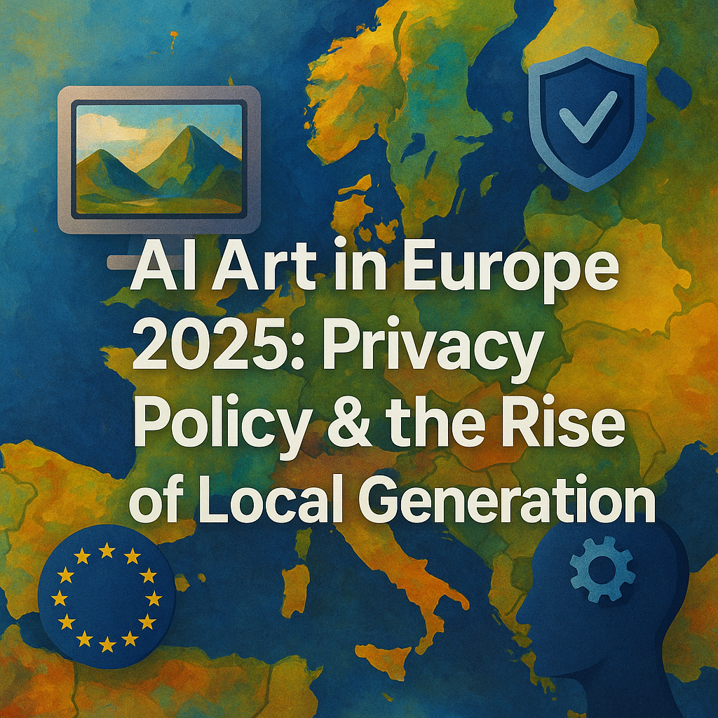 AI Art in Europe 2025: Privacy, Policy & the Rise of Local Generation