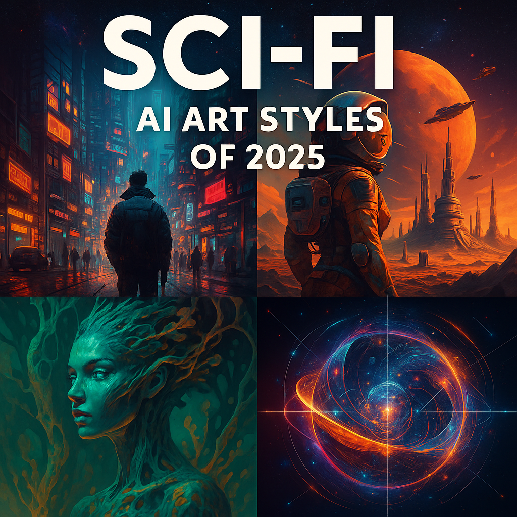 Top 10 Sci-Fi AI Art Styles Redefining 2025