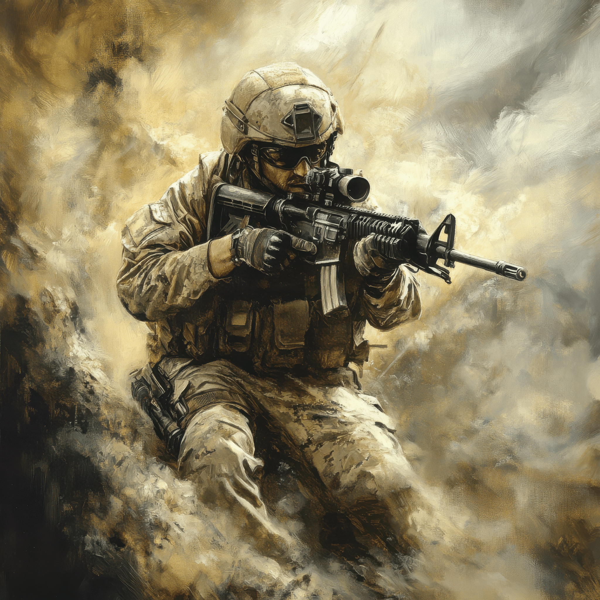 Military and Warfare - Ai Art Force