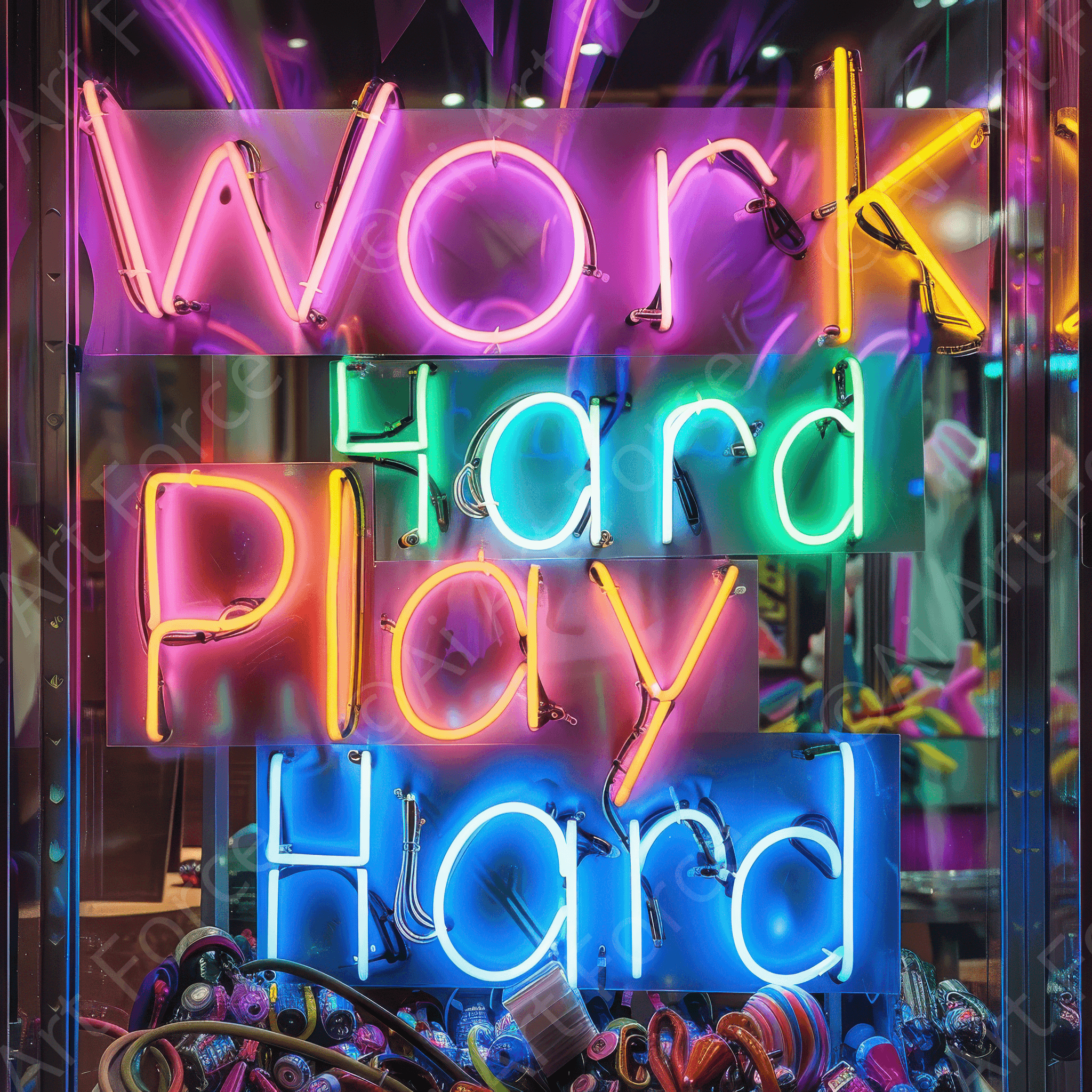 Digital Ai Artwork, of Business Work Mood Maker 3, ideal for art enthusiasts and collectors.