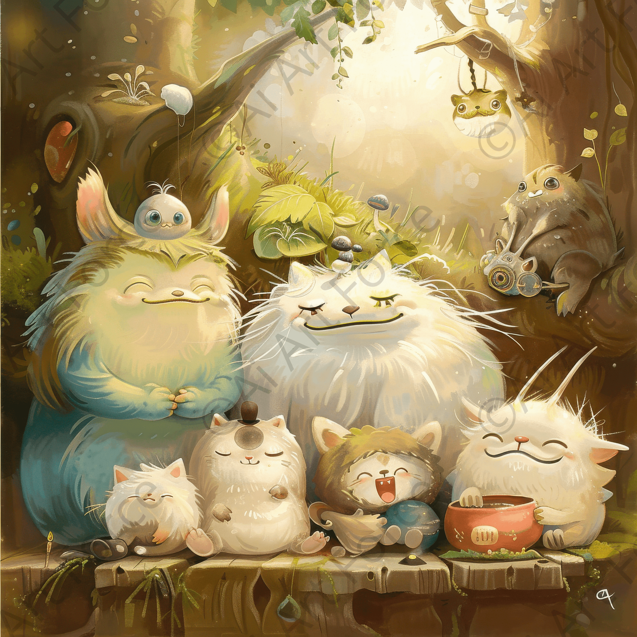 Digital Ai Artwork, of Children Kids Room Art Fantasy Land 21, ideal for art enthusiasts and collectors.