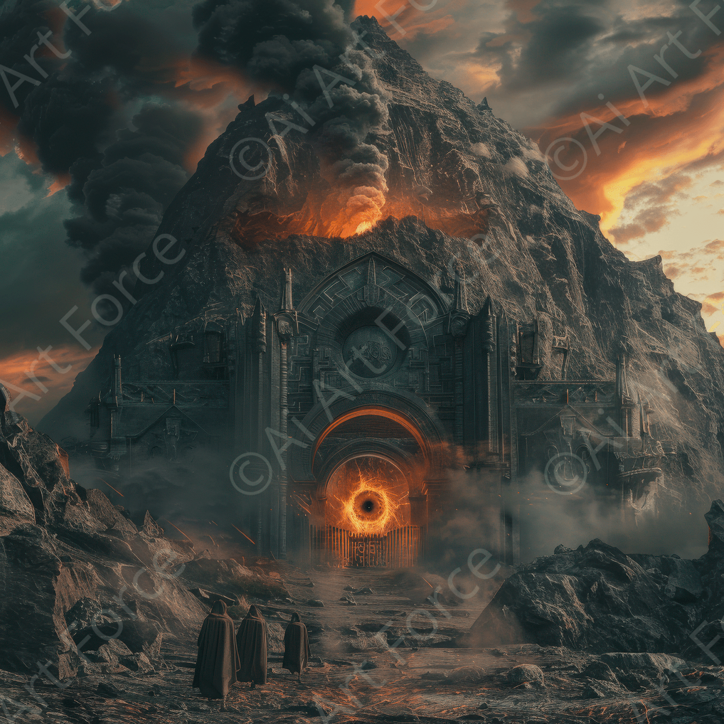 Digital Ai Artwork, of Fantasy Parallel Universe Portal, ideal for art enthusiasts and collectors.