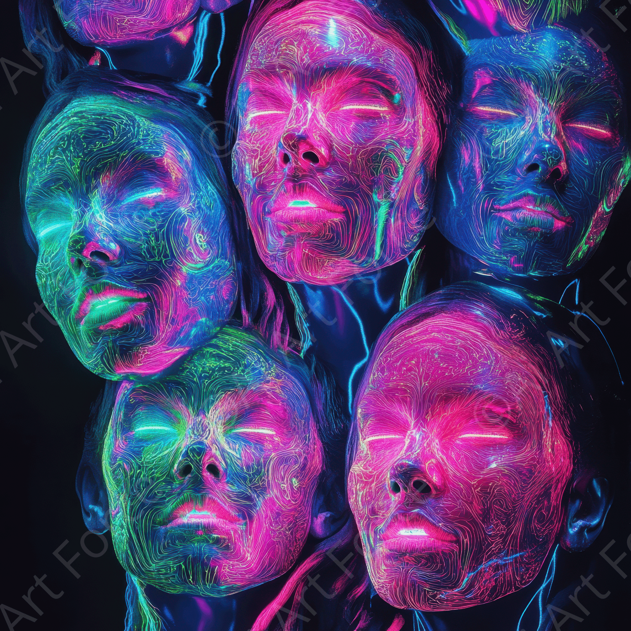 Fantasy Portrait Woman 4 | High-Quality Digital Ai Art Created by Midjourney