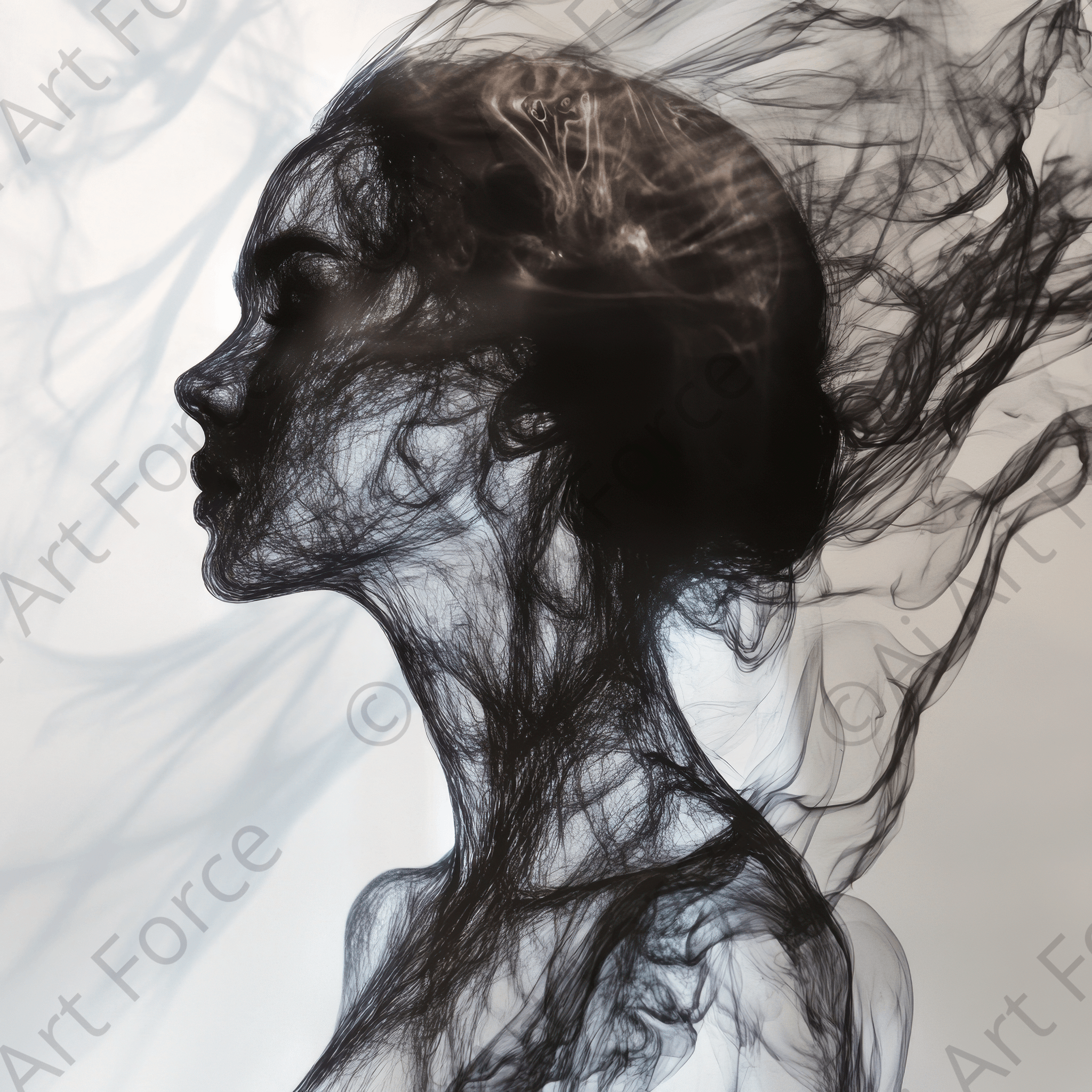 Fantasy Portrait Woman 80 | High-Quality Digital Ai Art Created by Midjourney