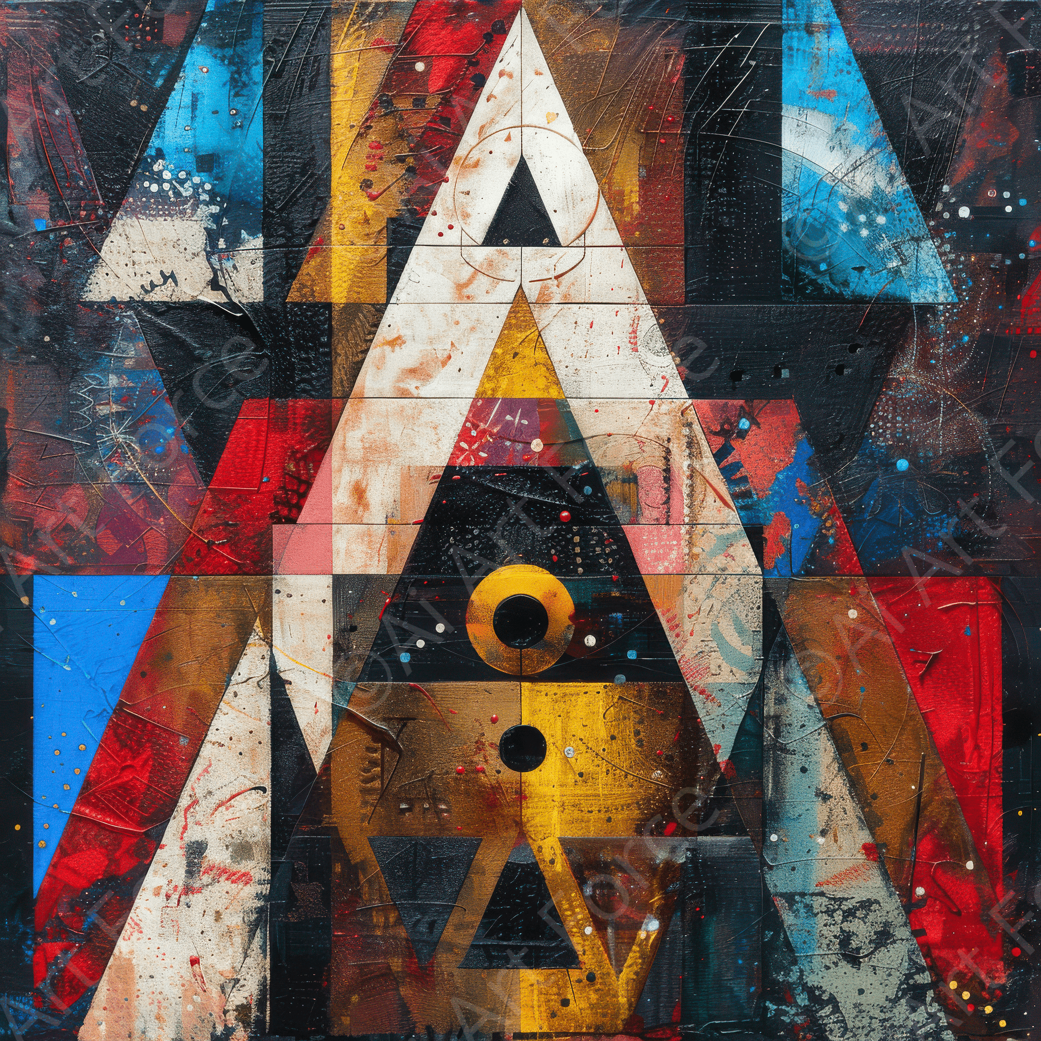 Digital Ai Artwork, of Free your mind abstract style 2, ideal for art enthusiasts and collectors.