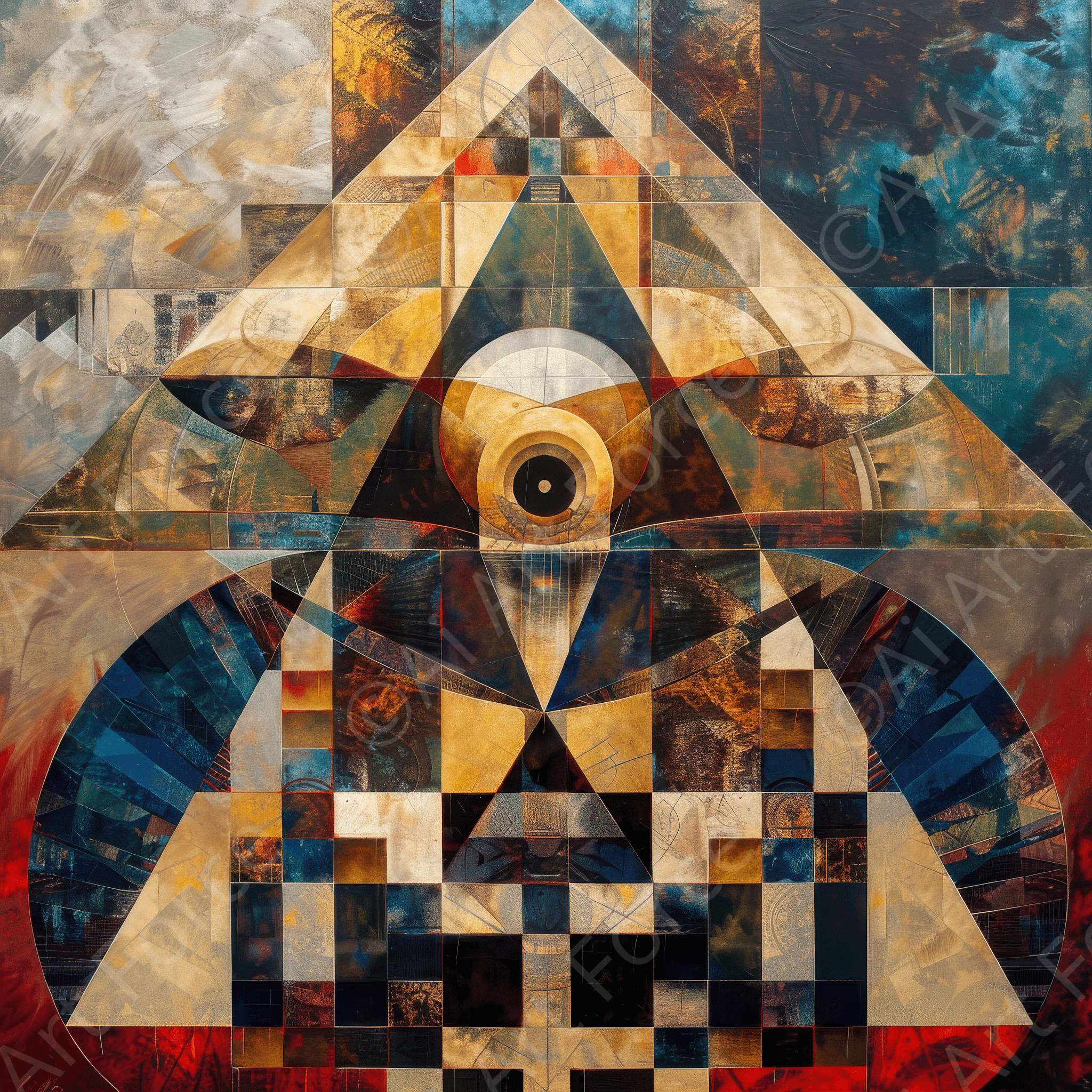 Digital Ai Artwork, of Free your mind abstract style 4, ideal for art enthusiasts and collectors.