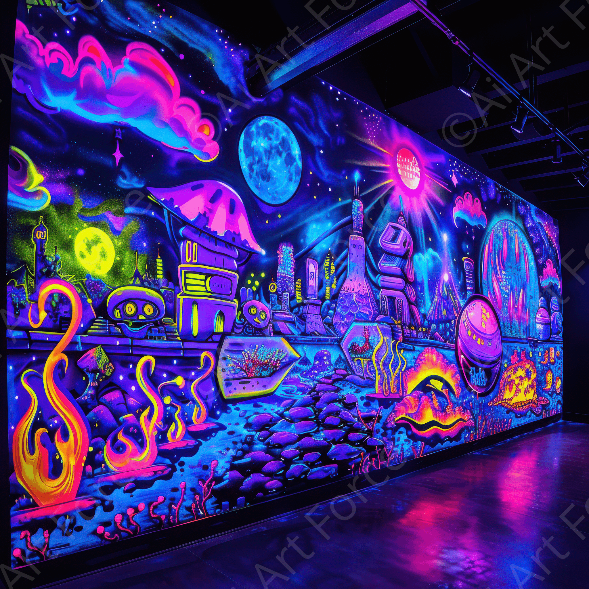 Digital Ai Artwork, of Graffiti Art Urban 15, ideal for art enthusiasts and collectors.