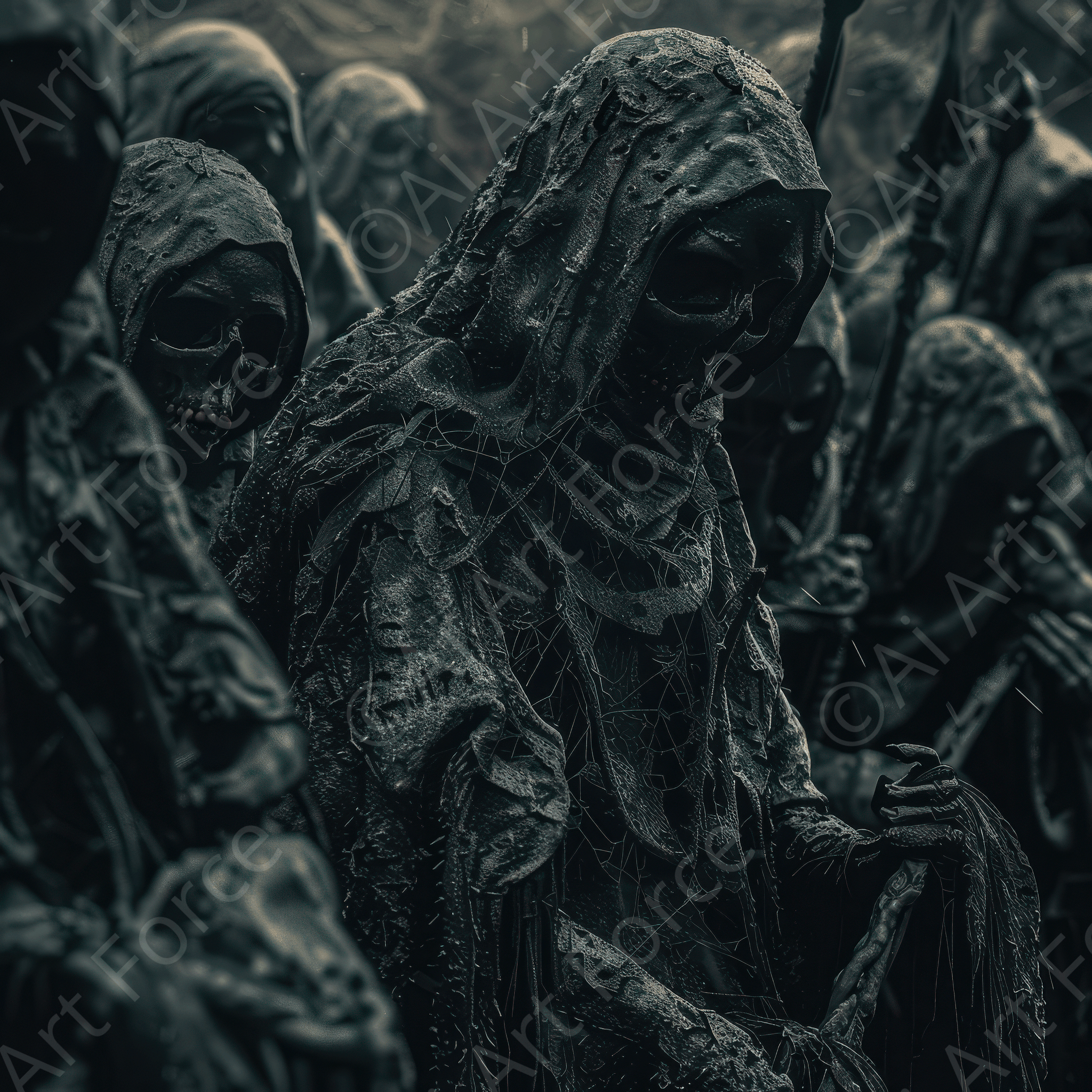 Digital Ai Artwork, of Rise of the Underworld 10, ideal for art enthusiasts and collectors.