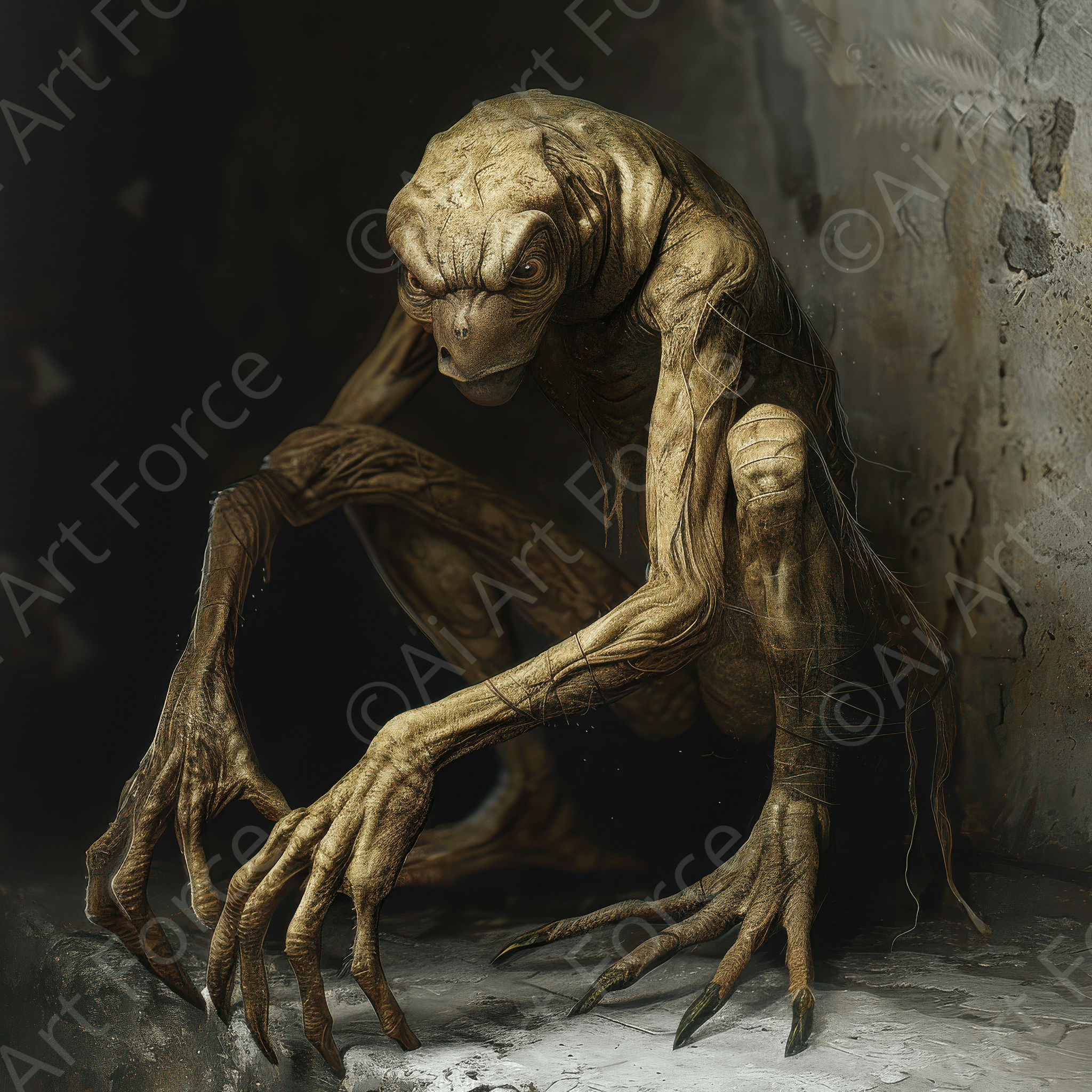 Digital Ai Artwork, of Rise of the Underworld 16, ideal for art enthusiasts and collectors.