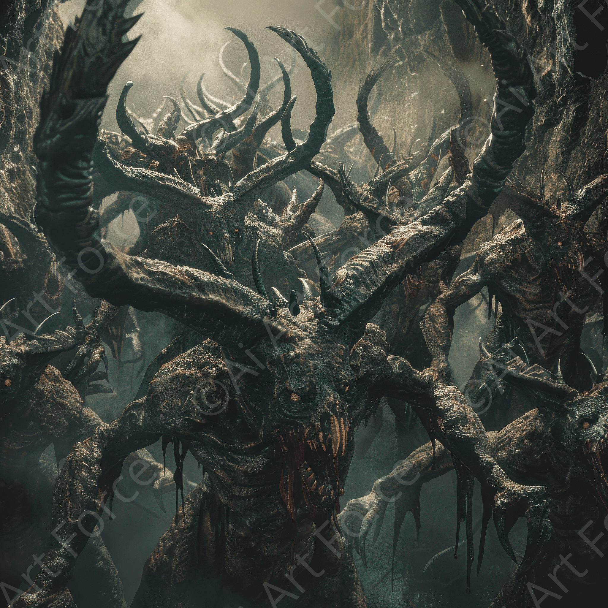 Digital Ai Artwork, of Rise of the Underworld 3, ideal for art enthusiasts and collectors.