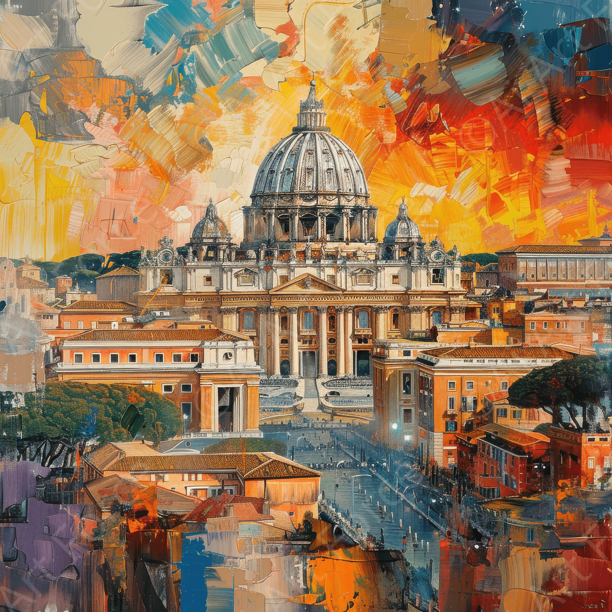 Digital Ai Artwork, of The Sacred Vesture abstract art style, ideal for art enthusiasts and collectors.