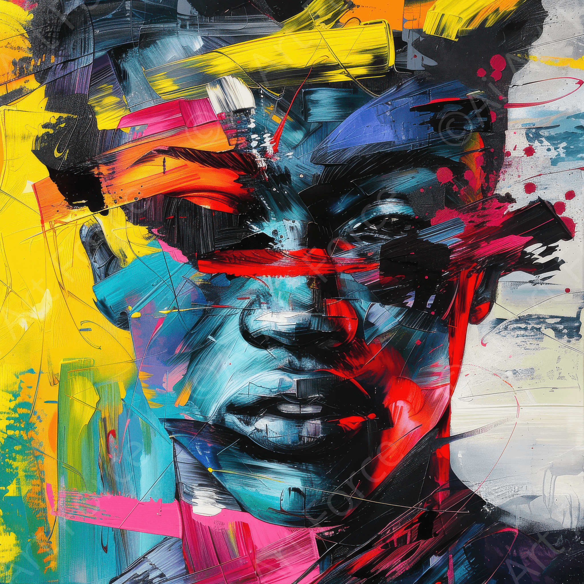 Digital Ai Artwork, of The Veil of Assassins abstract art style 3, ideal for art enthusiasts and collectors.