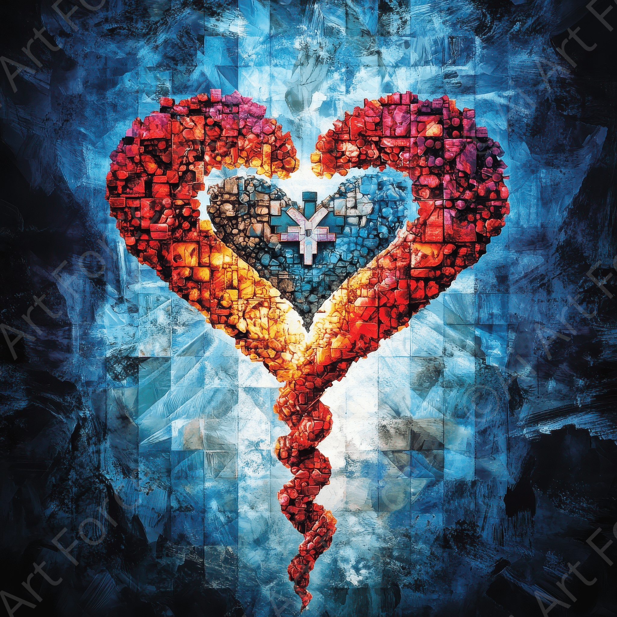 Digital Ai Artwork, of Christian Spirituality Imago Dei in Healthcare 3, ideal for art enthusiasts and collectors.