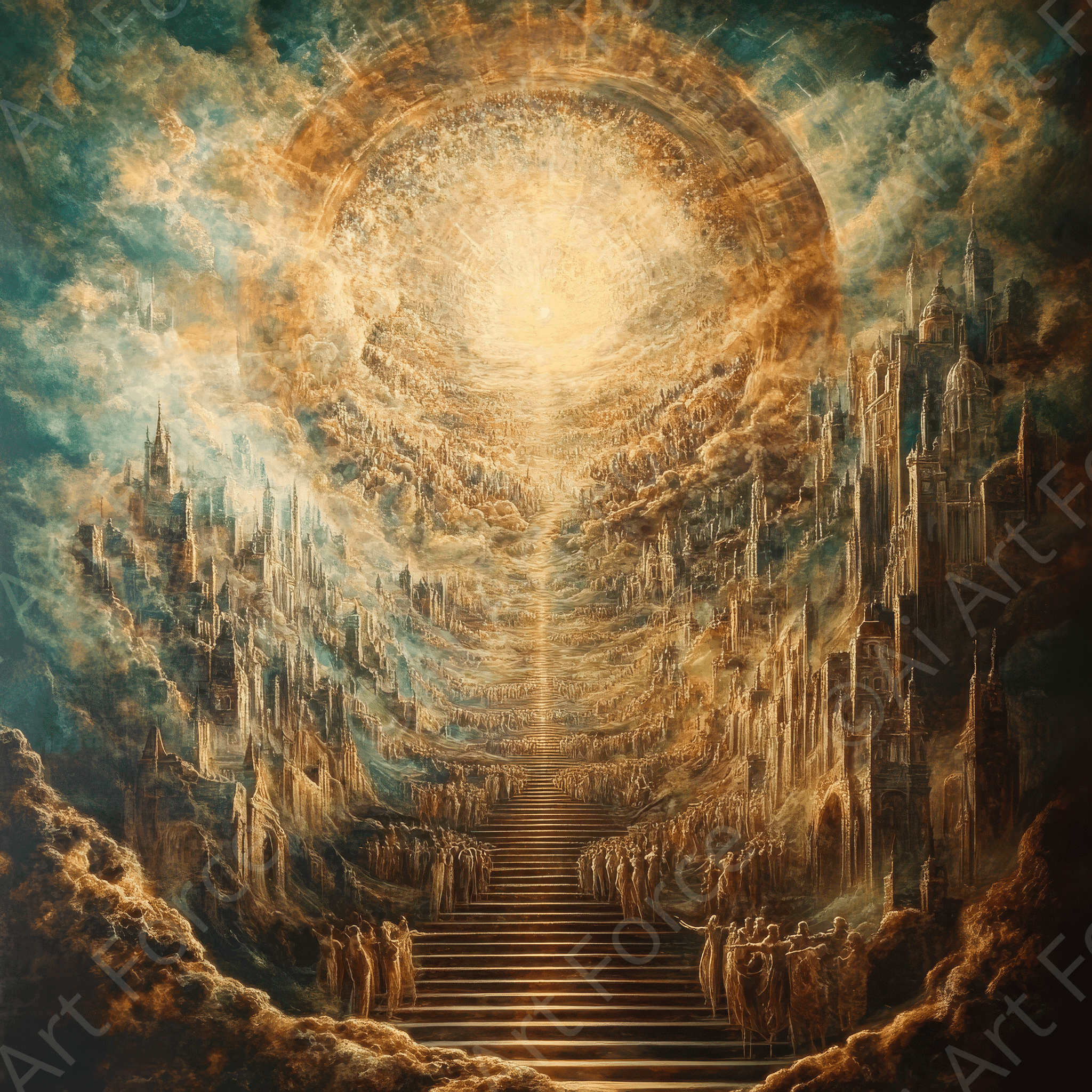 Digital Ai Artwork, of Controversy in Society Spiritual But Not Religion, ideal for art enthusiasts and collectors.