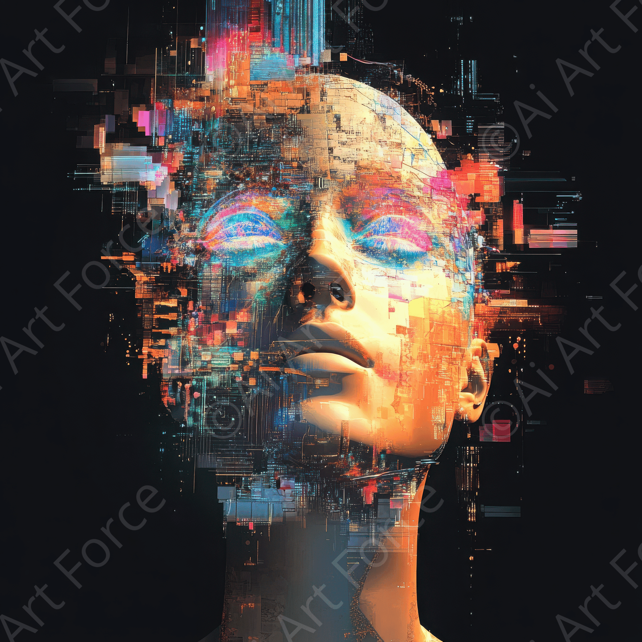 Digital Ai Artwork, of How AI could redefine creativity and the arts 7, ideal for art enthusiasts and collectors.