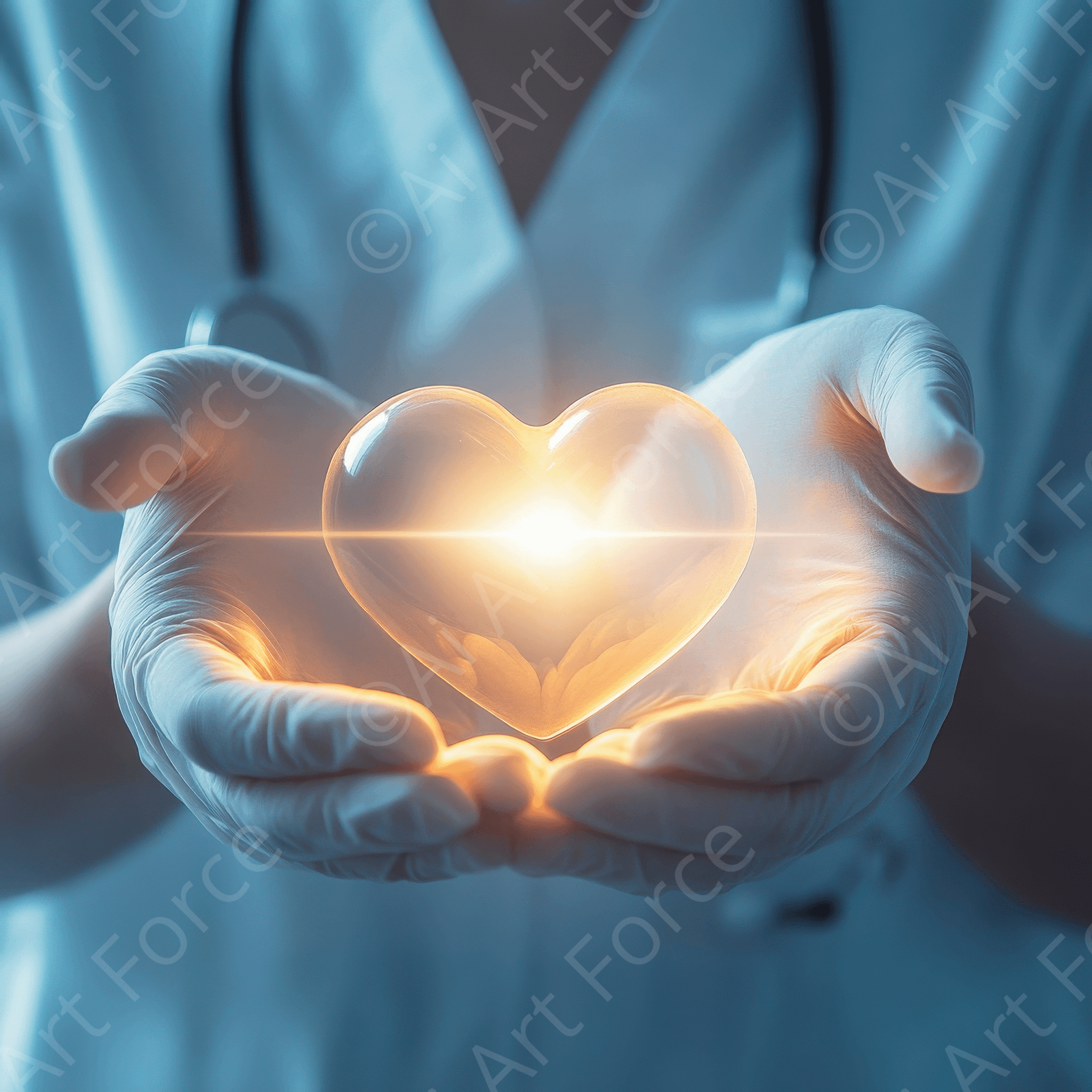 Digital Ai Artwork, of Patients Spiritual Needs and Ethical Principles, ideal for art enthusiasts and collectors.