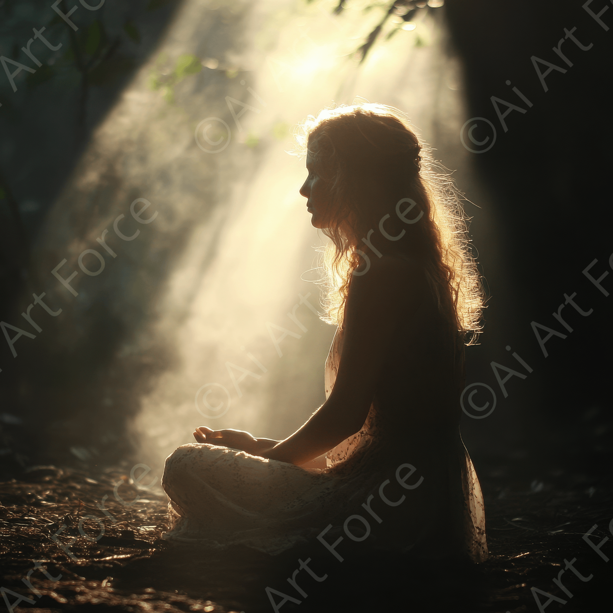 Digital Ai Artwork, of Spiritual Discernment and Vocational Counseling 5, ideal for art enthusiasts and collectors.