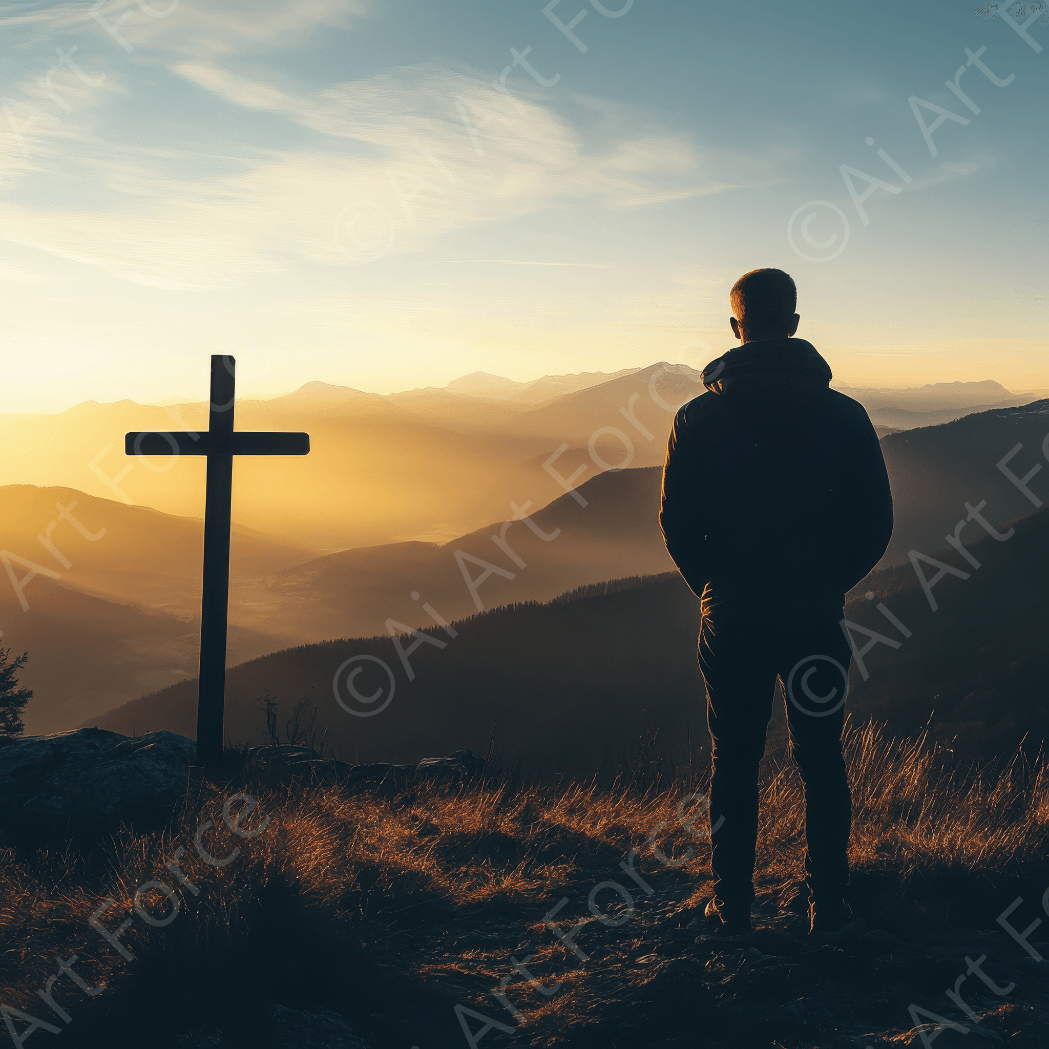 Digital Ai Artwork, of Spiritual Formation and Christian Discipleship 2, ideal for art enthusiasts and collectors.