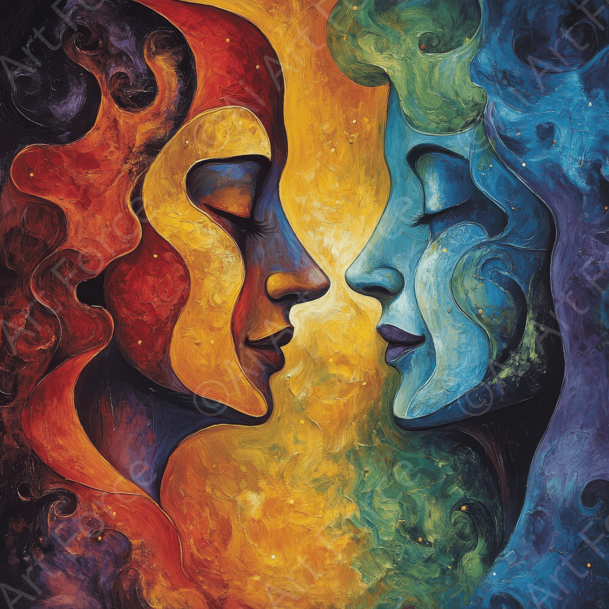 Digital Ai Artwork, of Spirituality and Ethics Christian Perspective 2, ideal for art enthusiasts and collectors.