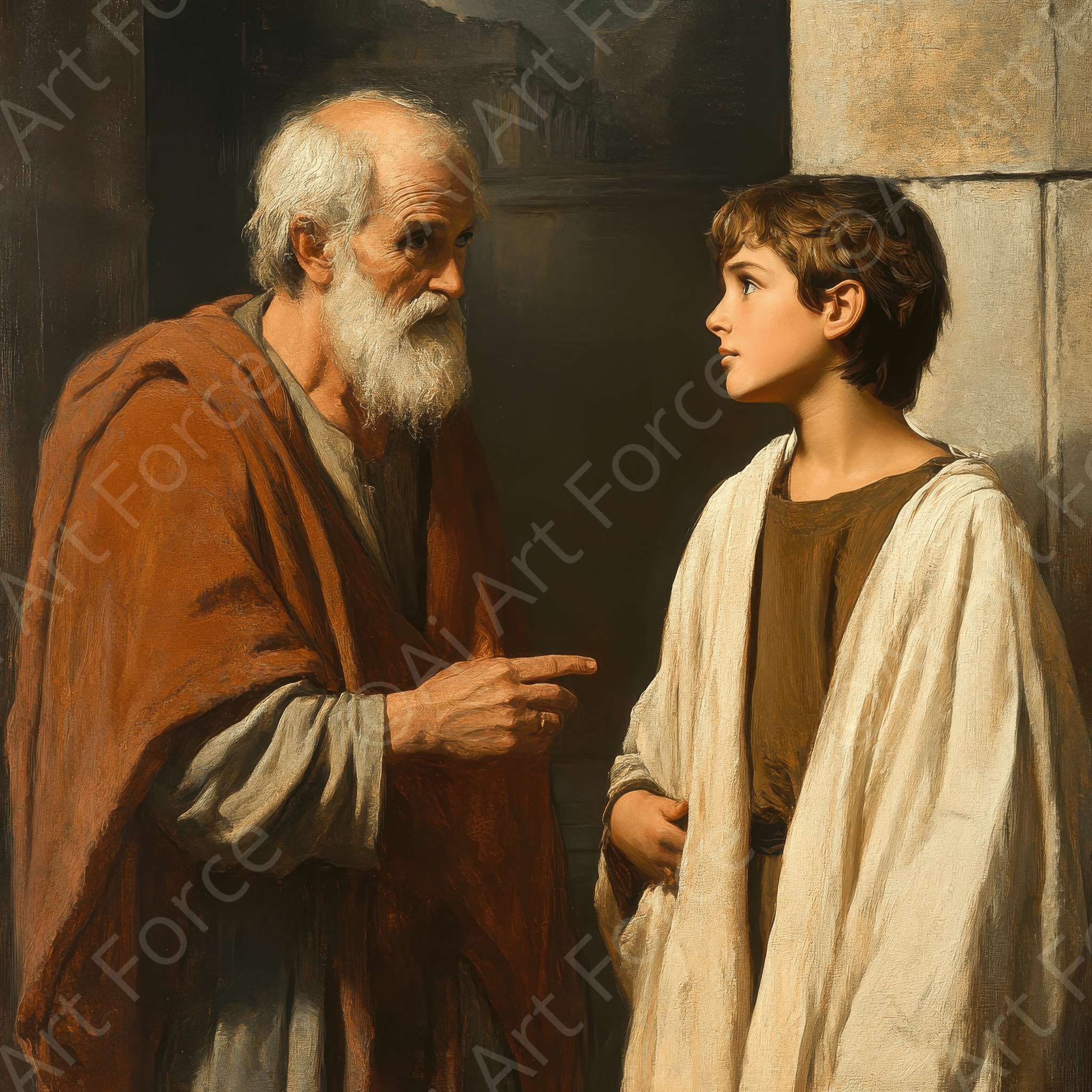 Digital Ai Artwork, of The Concept of Kind in Church History Analyzing 2, ideal for art enthusiasts and collectors.