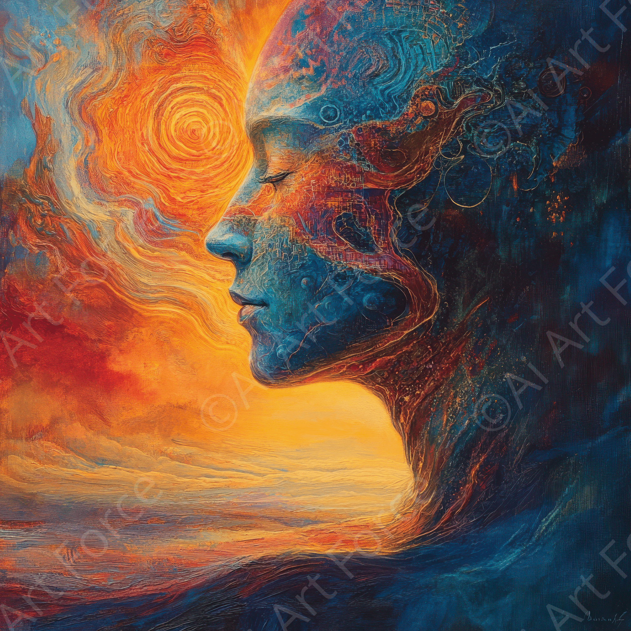 Digital Ai Artwork, of Veterans Biopsychosocial-Spiritual Assessment 2, ideal for art enthusiasts and collectors.