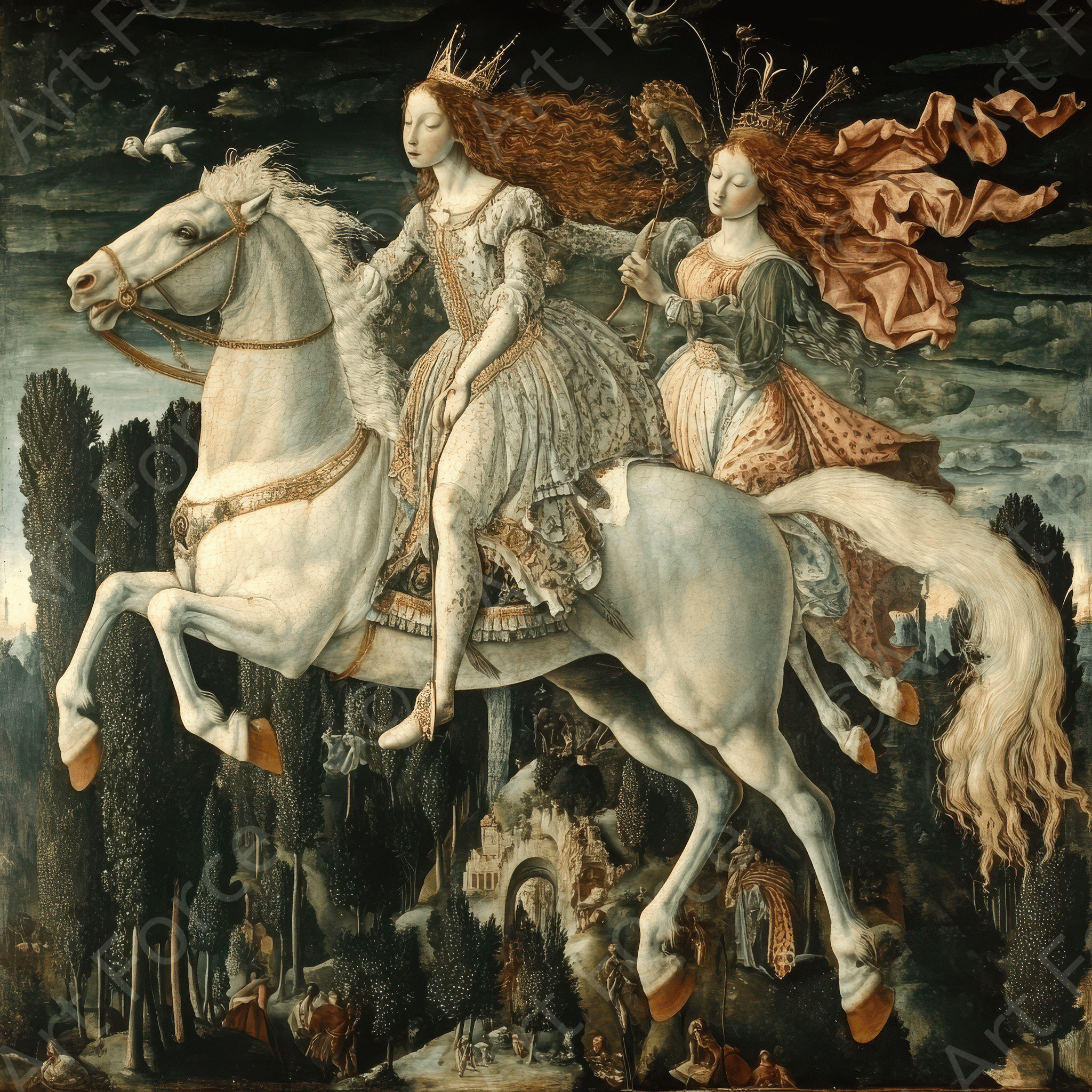 Digital Ai Artwork, of Surrealistic Rome, ideal for art enthusiasts and collectors.