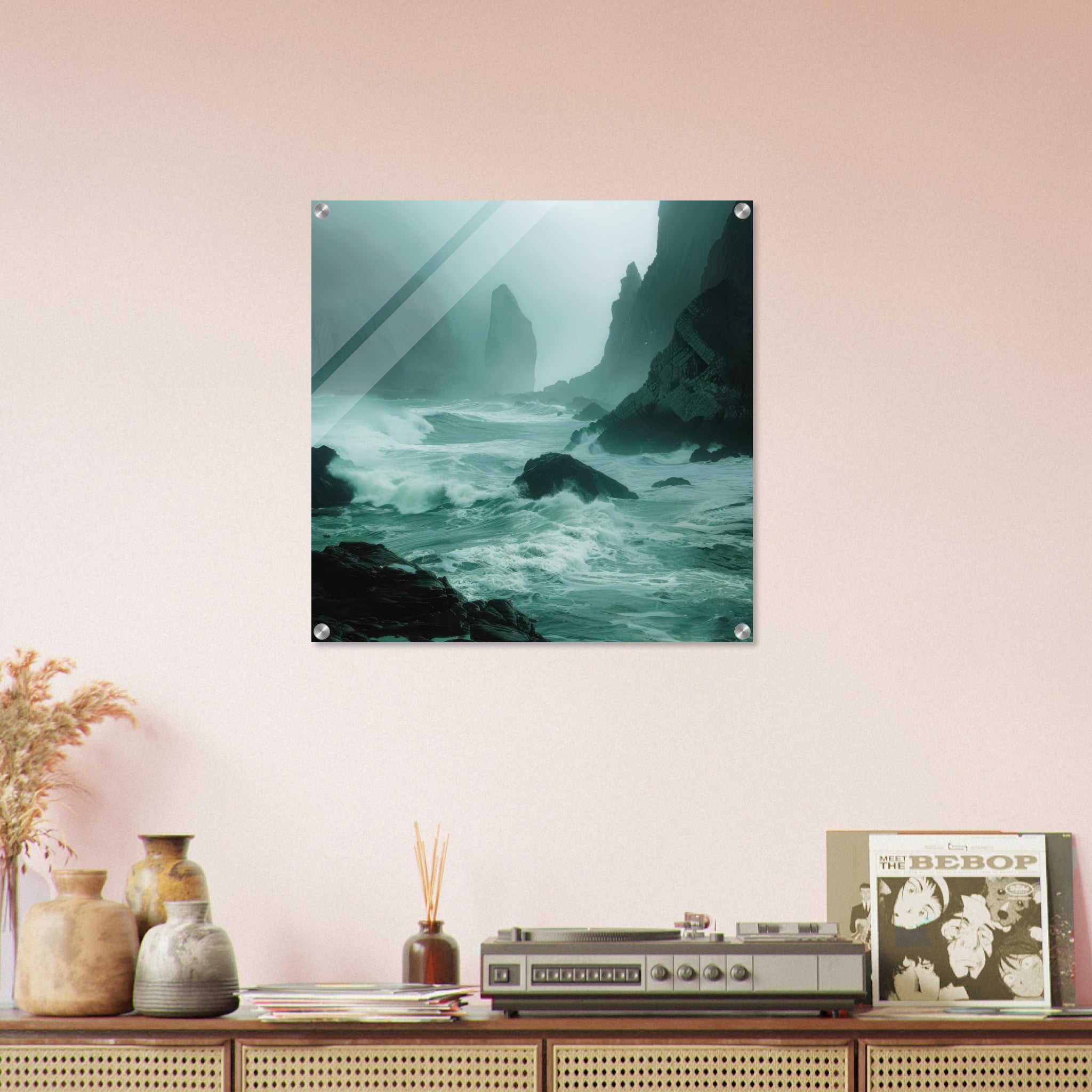 Acrylic Print Square - Nature - Shop Ai Art WebShop - Digital Art online Store