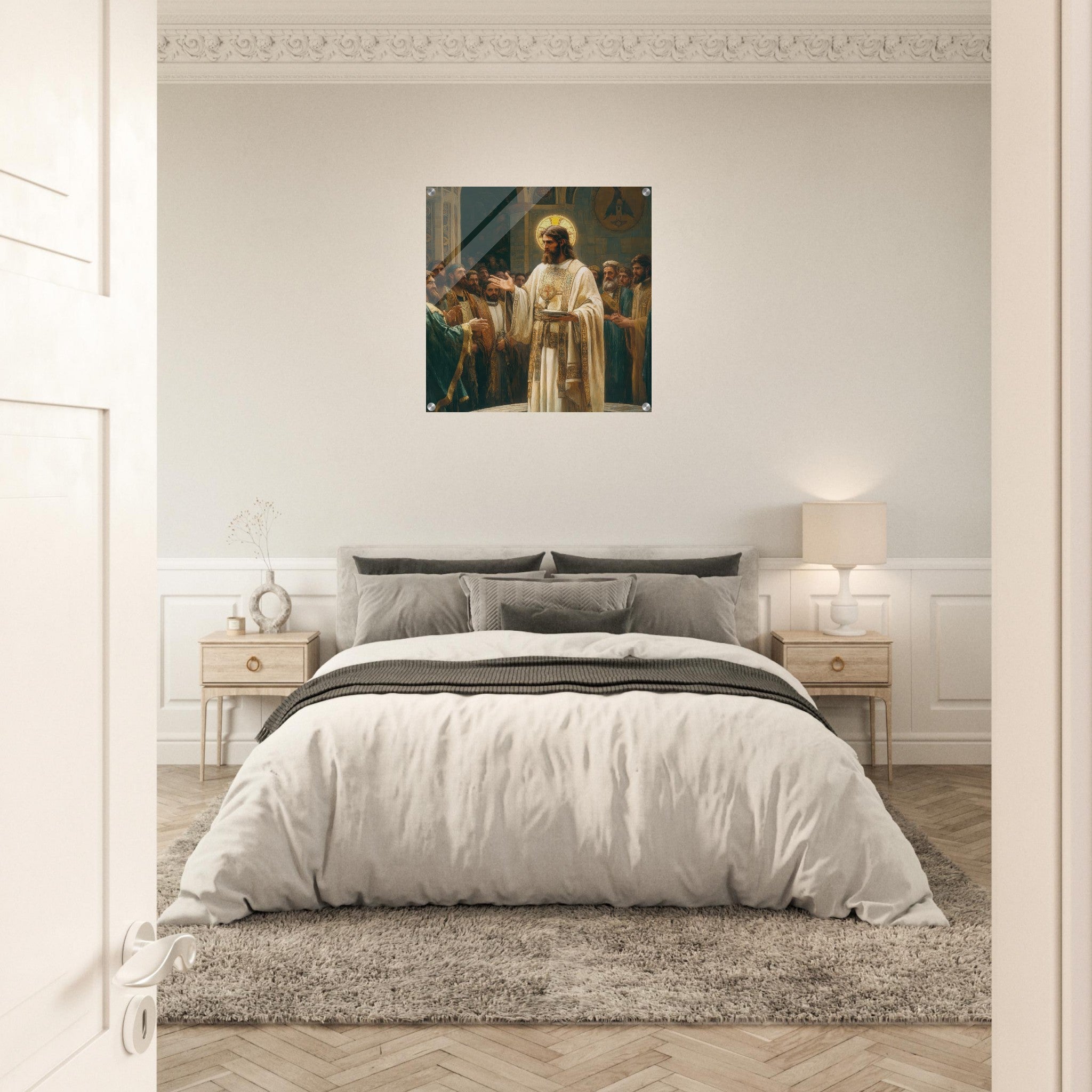 Acrylic Print Square - The Concept of Kind in Church History Analyzing 3 - Shop Ai Art WebShop - Digital Art online Store