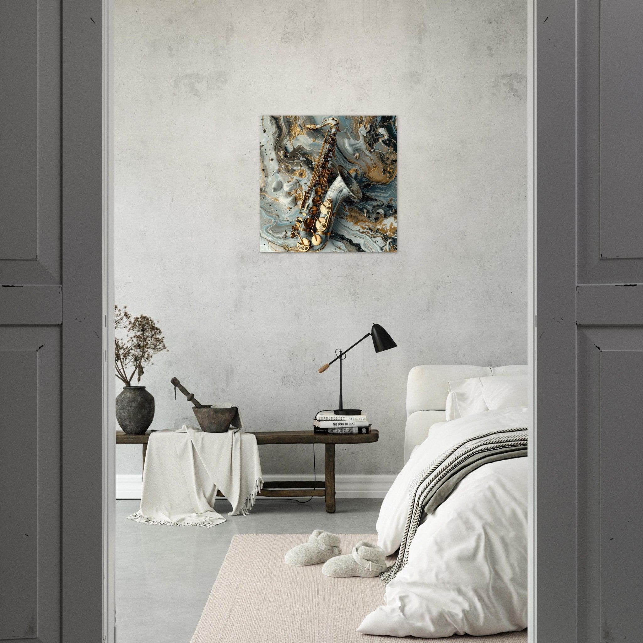 Aluminum Print Square - Music Art 2 - Shop Ai Art WebShop - Digital Art online Store