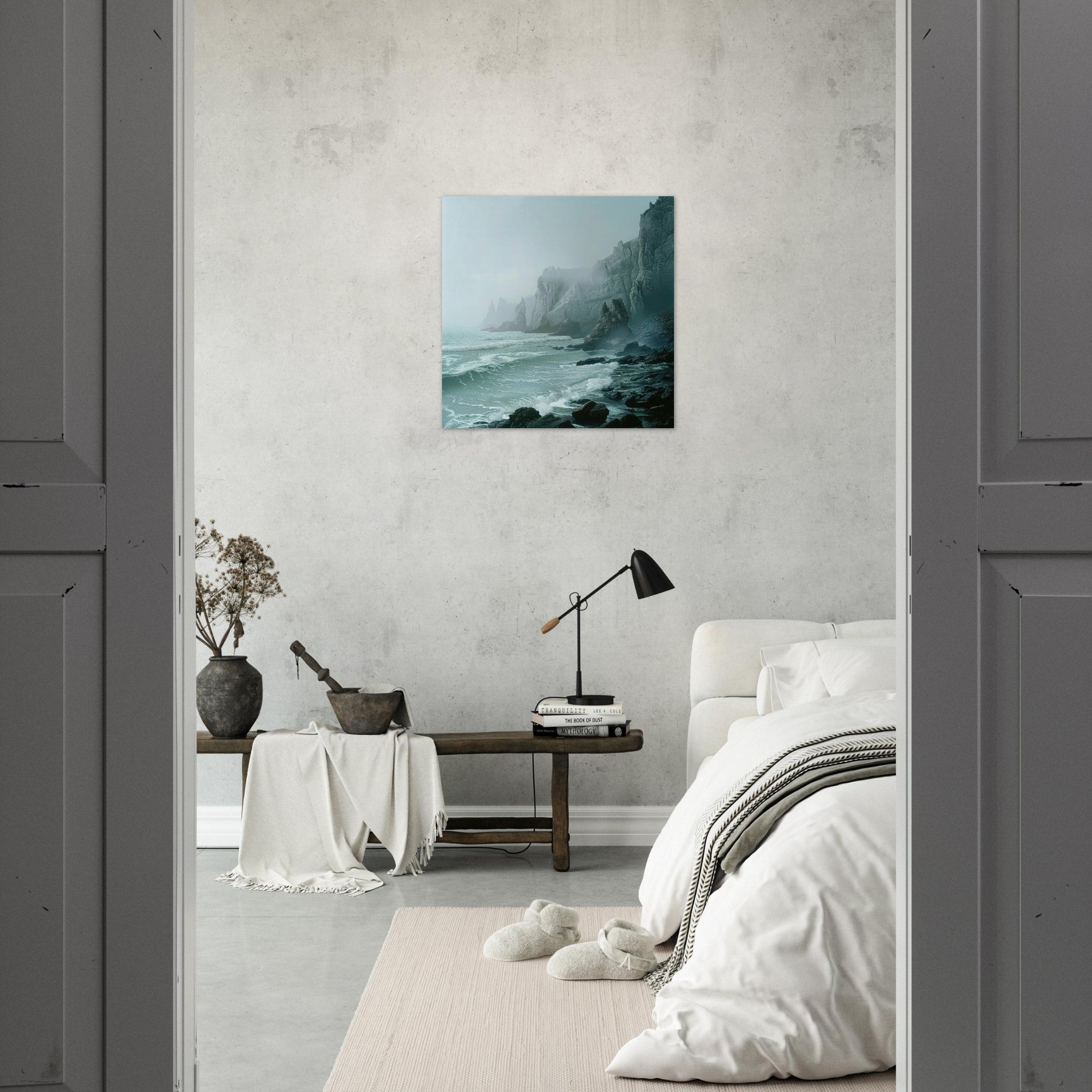 Aluminum Print Square - Nature 1 - Shop Ai Art WebShop - Digital Art online Store