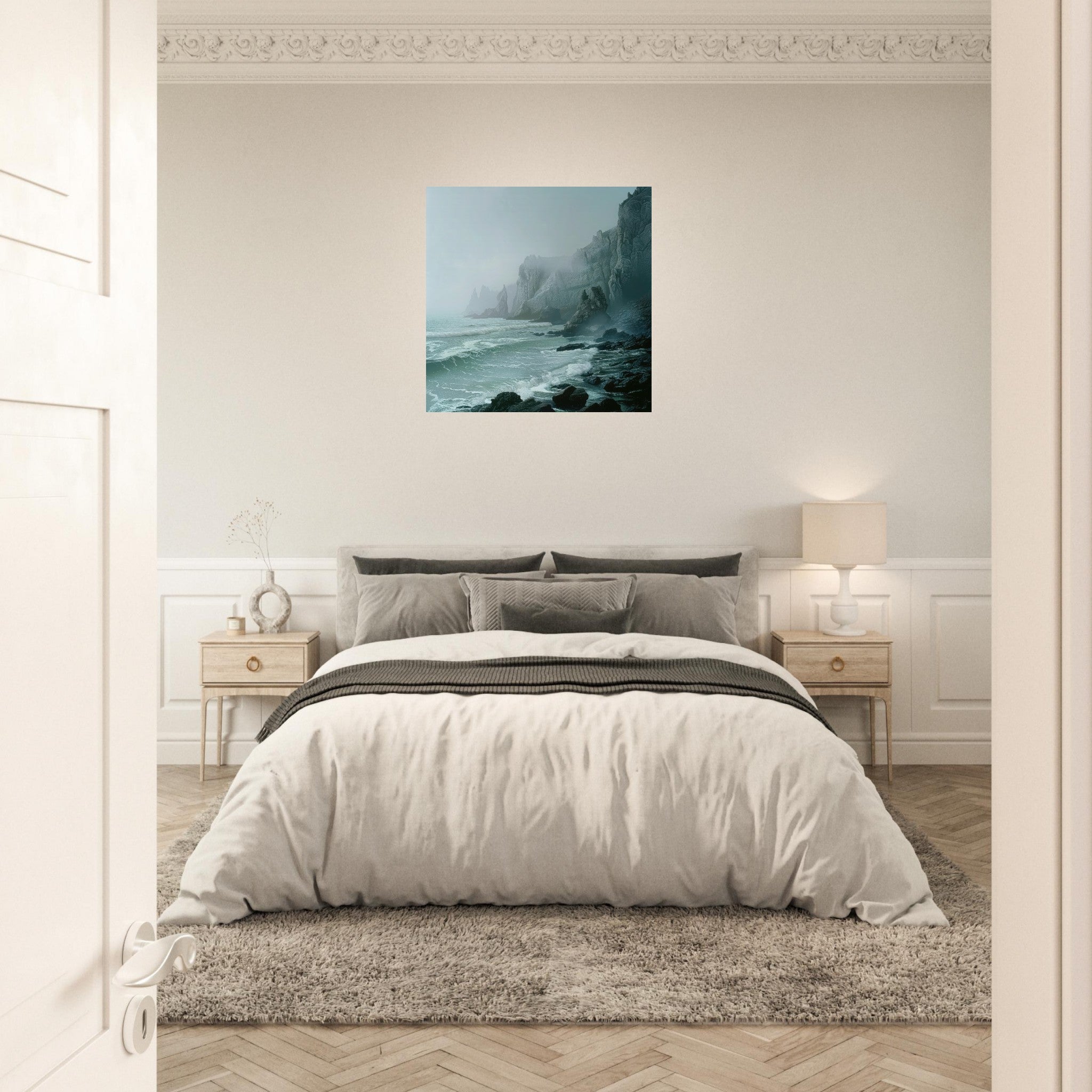 Aluminum Print Square - Nature 1 - Shop Ai Art WebShop - Digital Art online Store