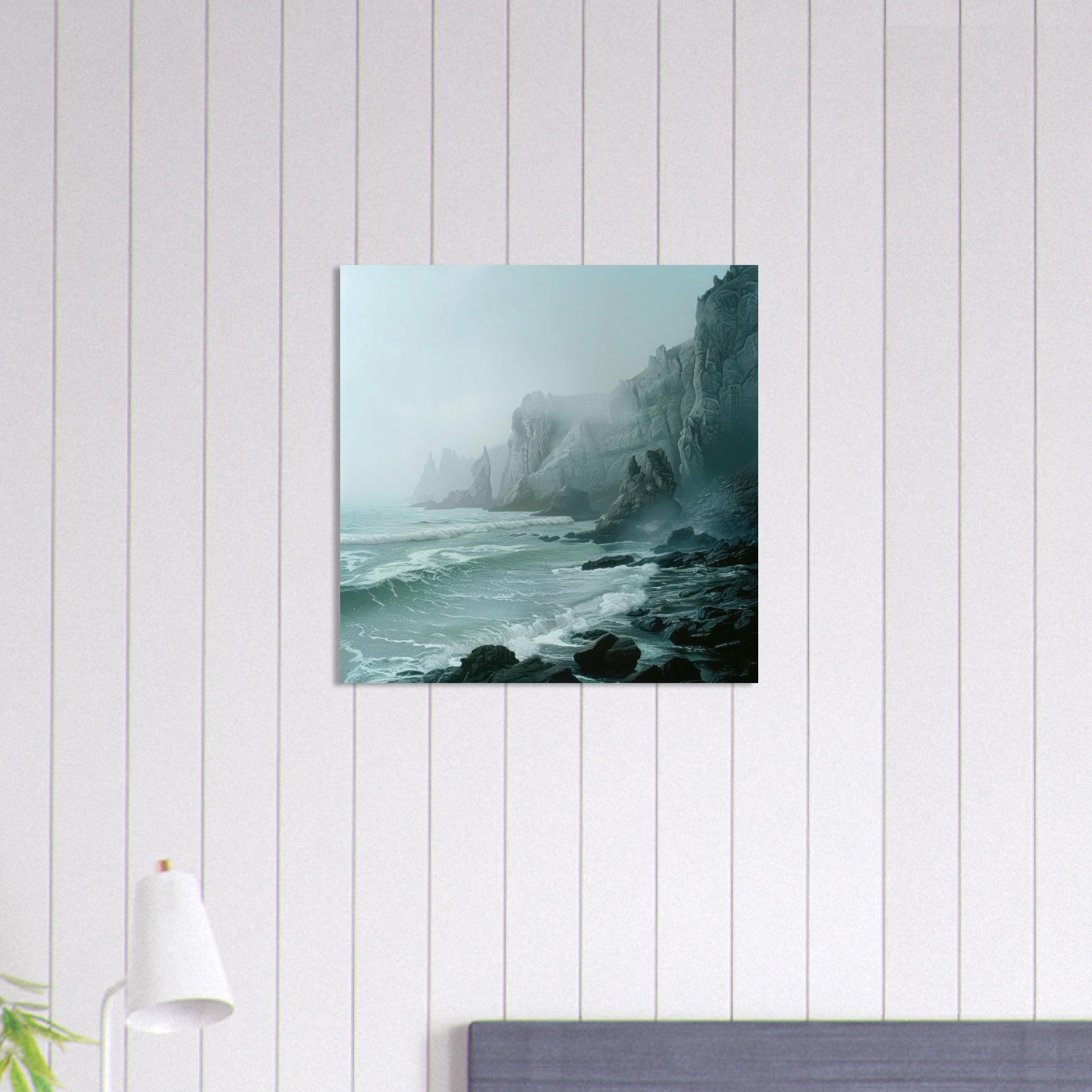 Aluminum Print Square - Nature 1 - Shop Ai Art WebShop - Digital Art online Store