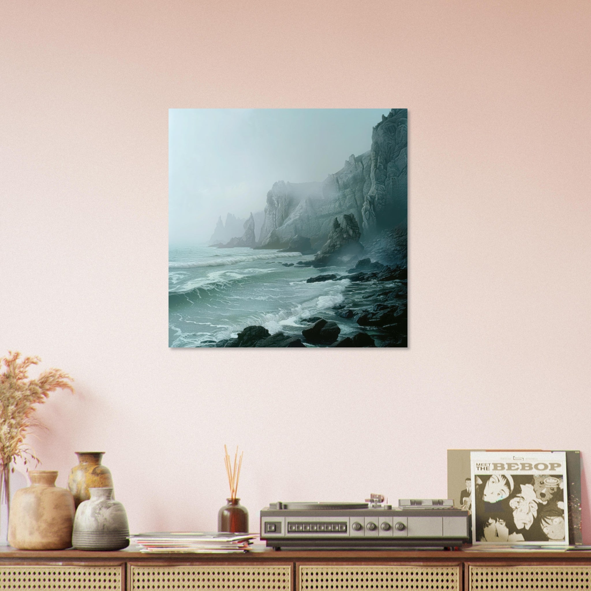Aluminum Print Square - Nature 1 - Shop Ai Art WebShop - Digital Art online Store