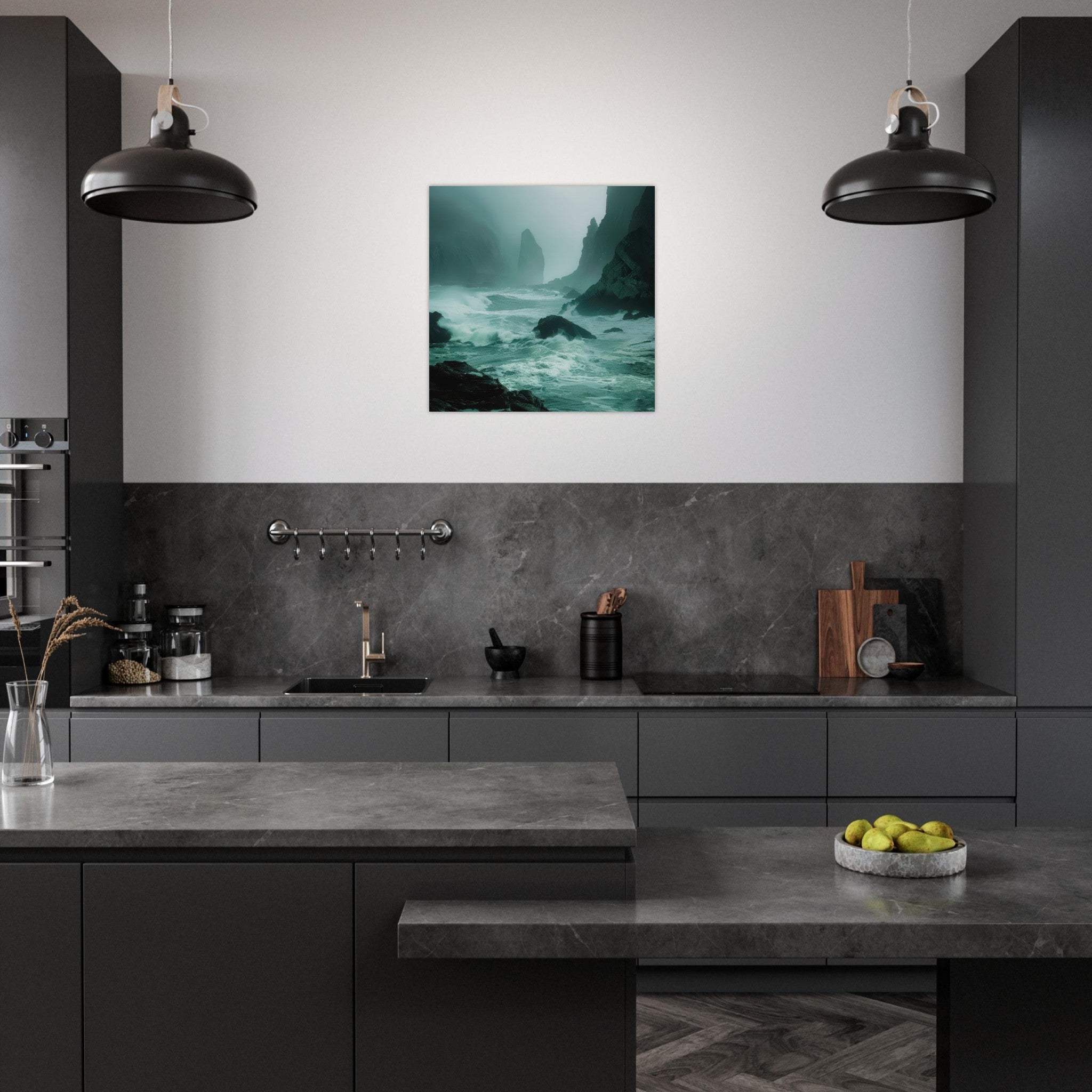 Aluminum Print Square - Nature - Shop Ai Art WebShop - Digital Art online Store