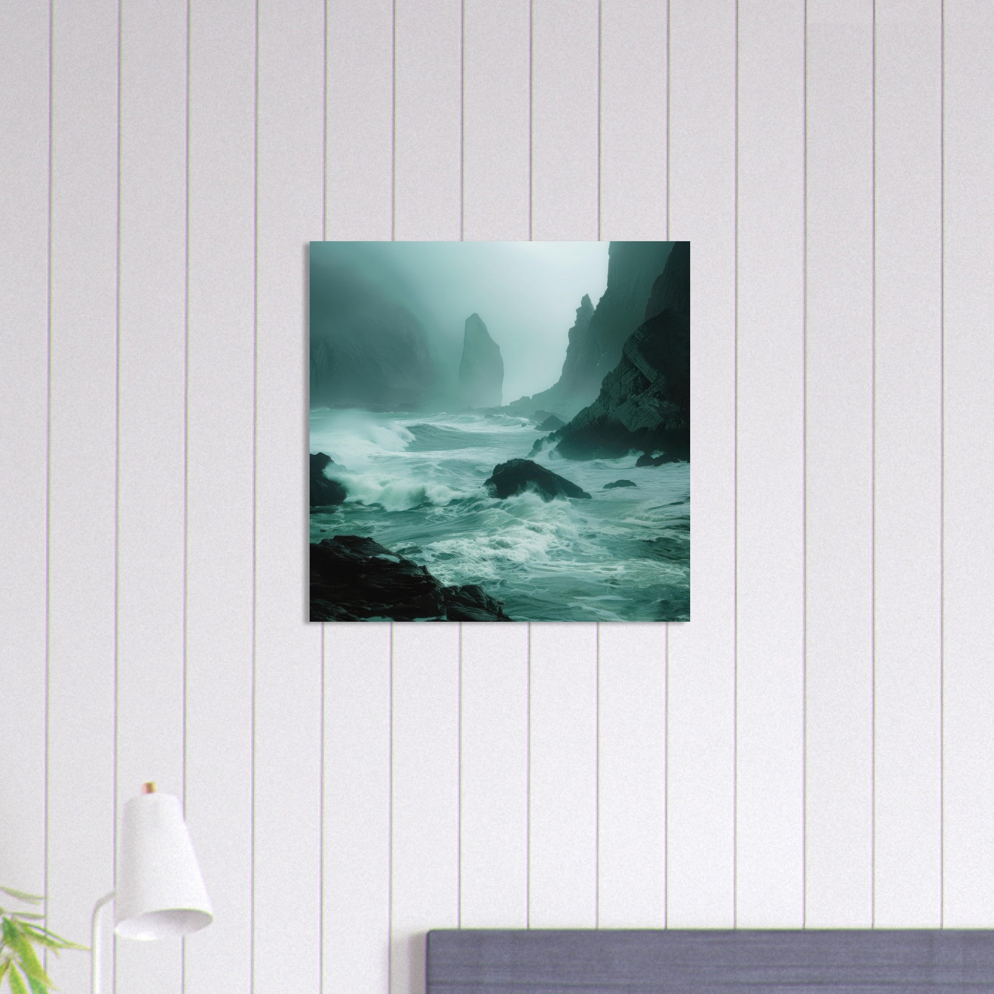 Aluminum Print Square - Nature - Shop Ai Art WebShop - Digital Art online Store