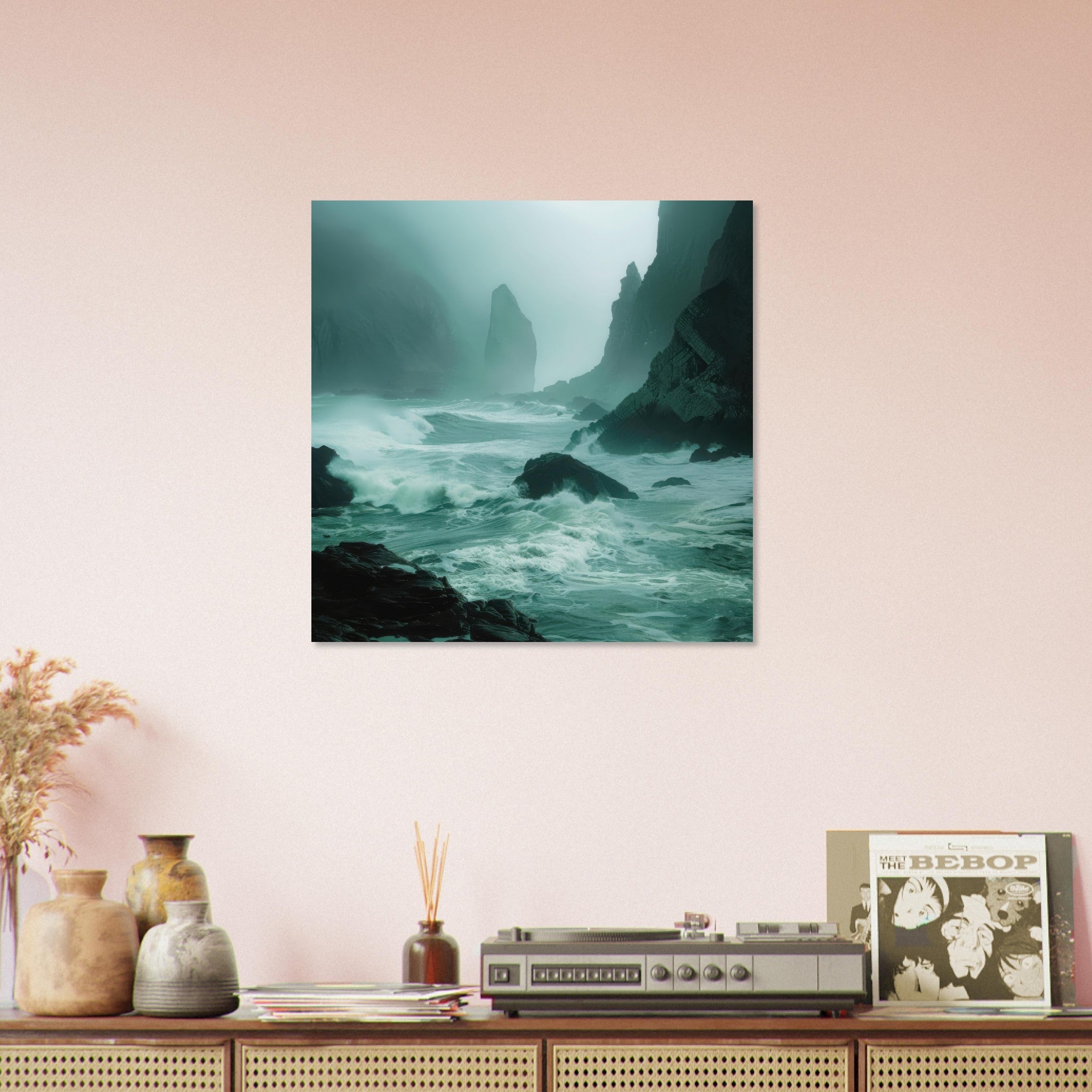Aluminum Print Square - Nature - Shop Ai Art WebShop - Digital Art online Store