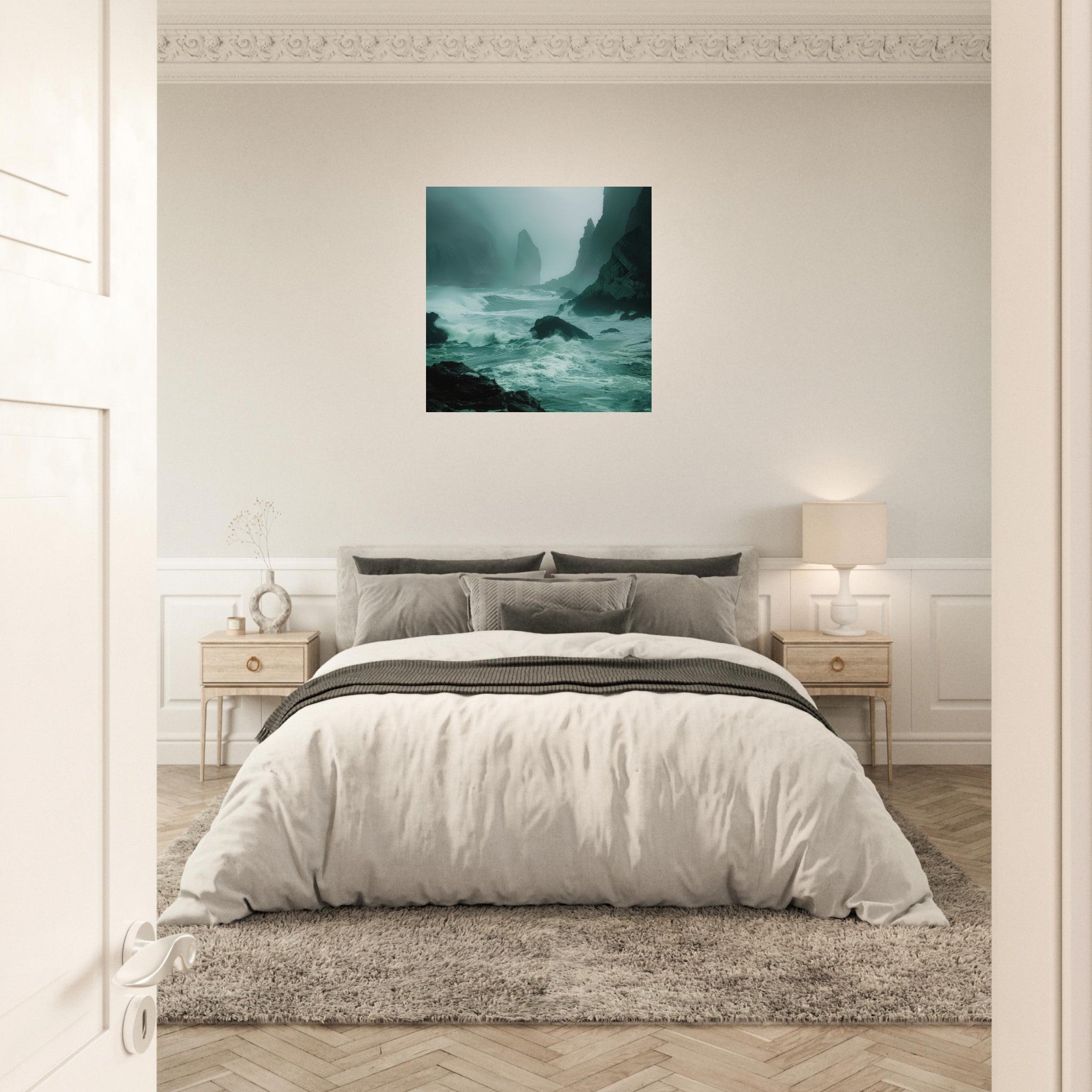 Aluminum Print Square - Nature - Shop Ai Art WebShop - Digital Art online Store