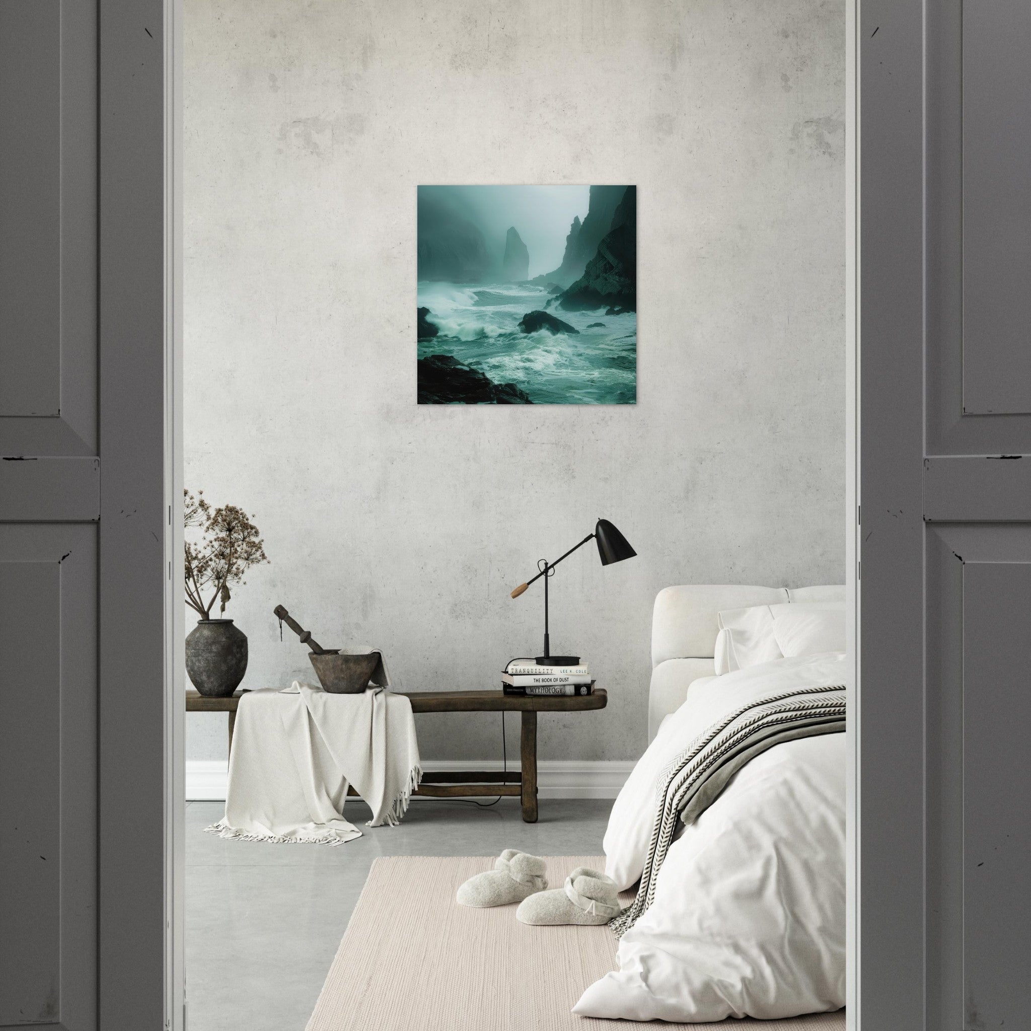 Aluminum Print Square - Nature - Shop Ai Art WebShop - Digital Art online Store