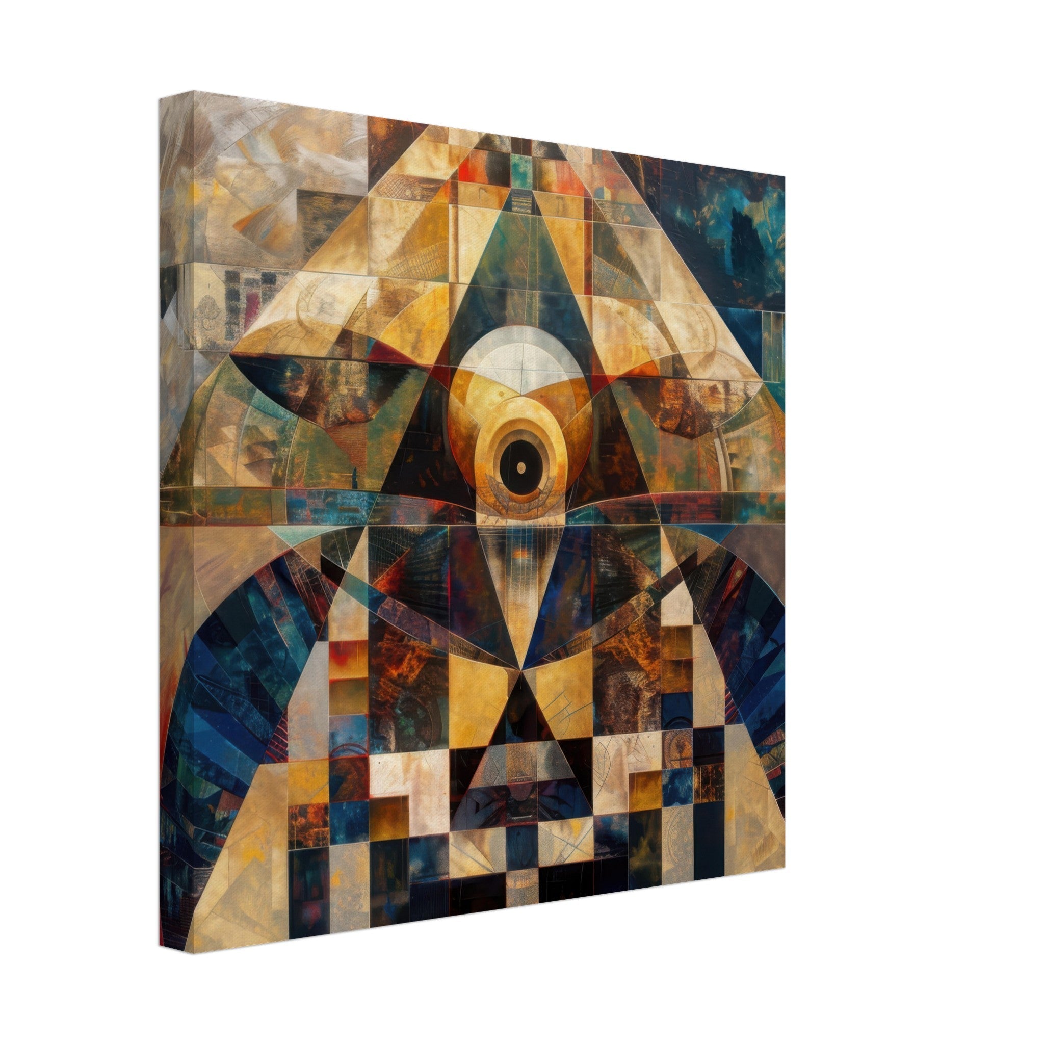 Canvas Square - Free your mind abstract style 4 - Shop Ai Art WebShop - Digital Art online Store