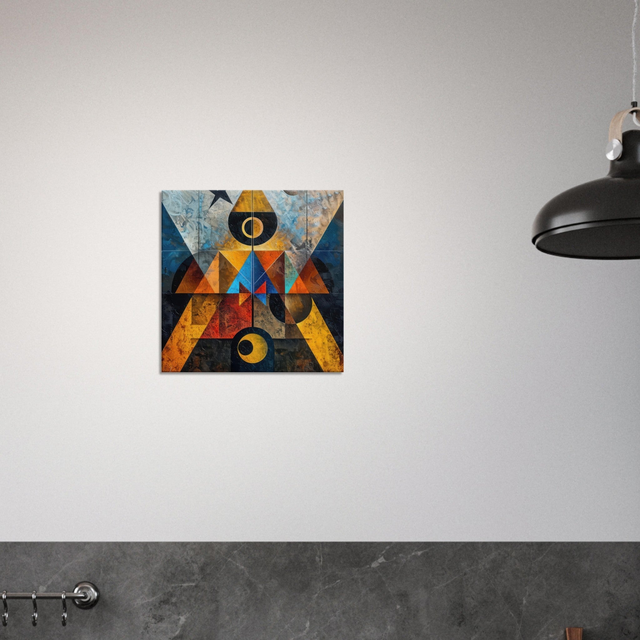 Canvas Square - Free your mind abstract style - Shop Ai Art WebShop - Digital Art online Store