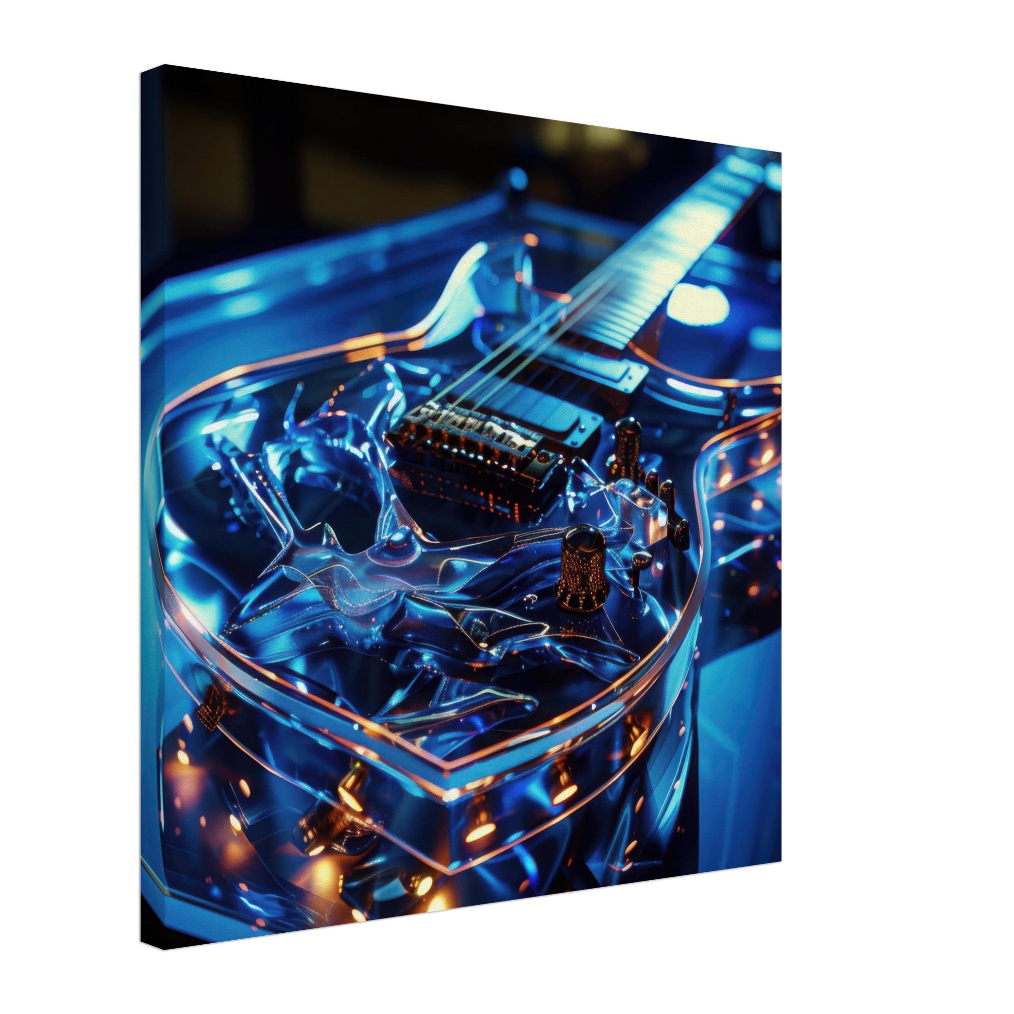 Canvas Square - Music Art 6 - Shop Ai Art WebShop - Digital Art online Store