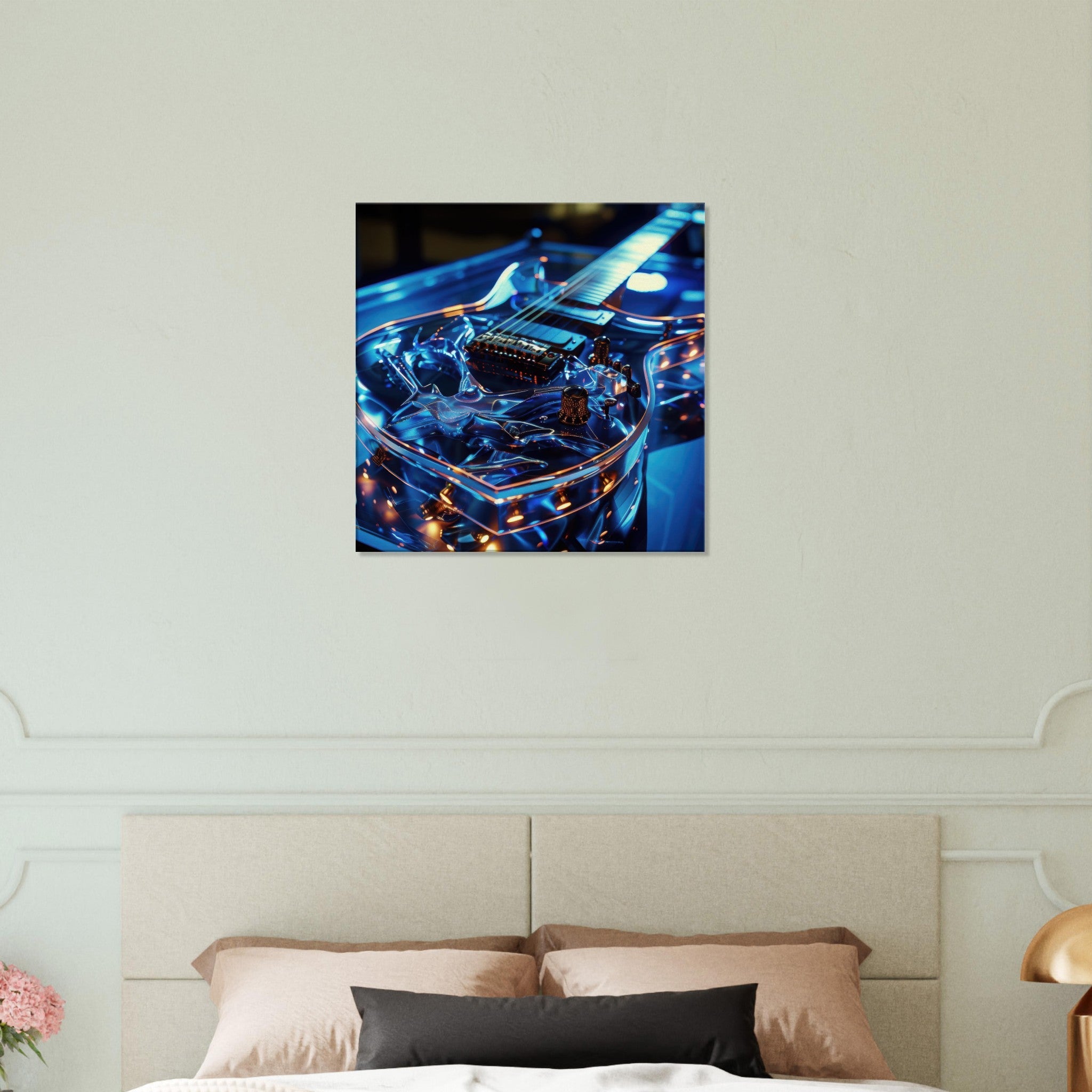 Canvas Square - Music Art 6 - Shop Ai Art WebShop - Digital Art online Store