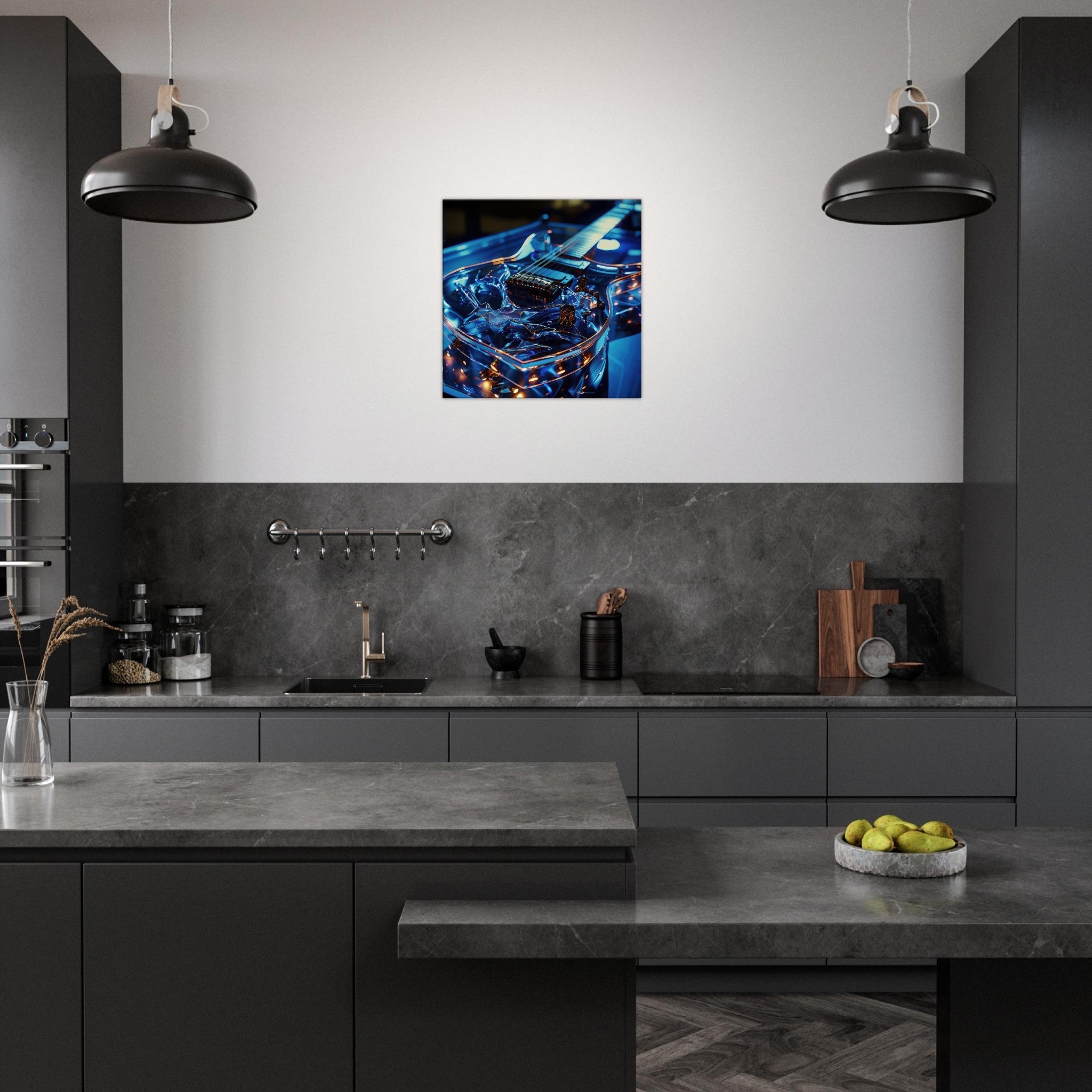 Canvas Square - Music Art 6 - Shop Ai Art WebShop - Digital Art online Store