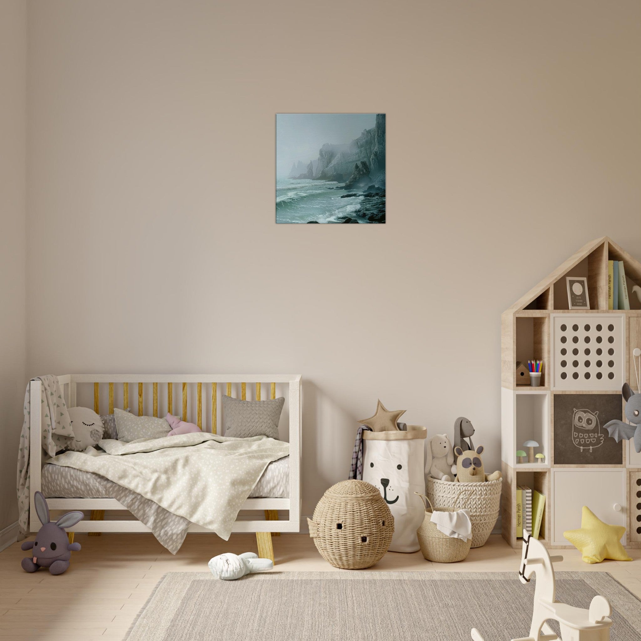 Canvas Square - Nature 1 - Shop Ai Art WebShop - Digital Art online Store