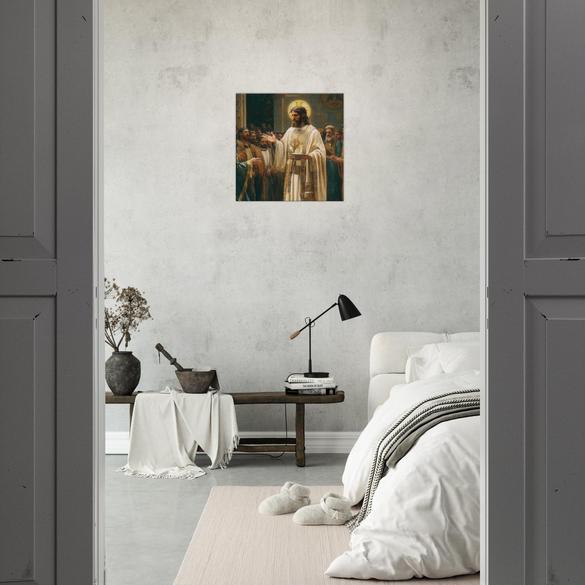 Canvas Square - The Concept of Kind in Church History Analyzing 3 - Shop Ai Art WebShop - Digital Art online Store