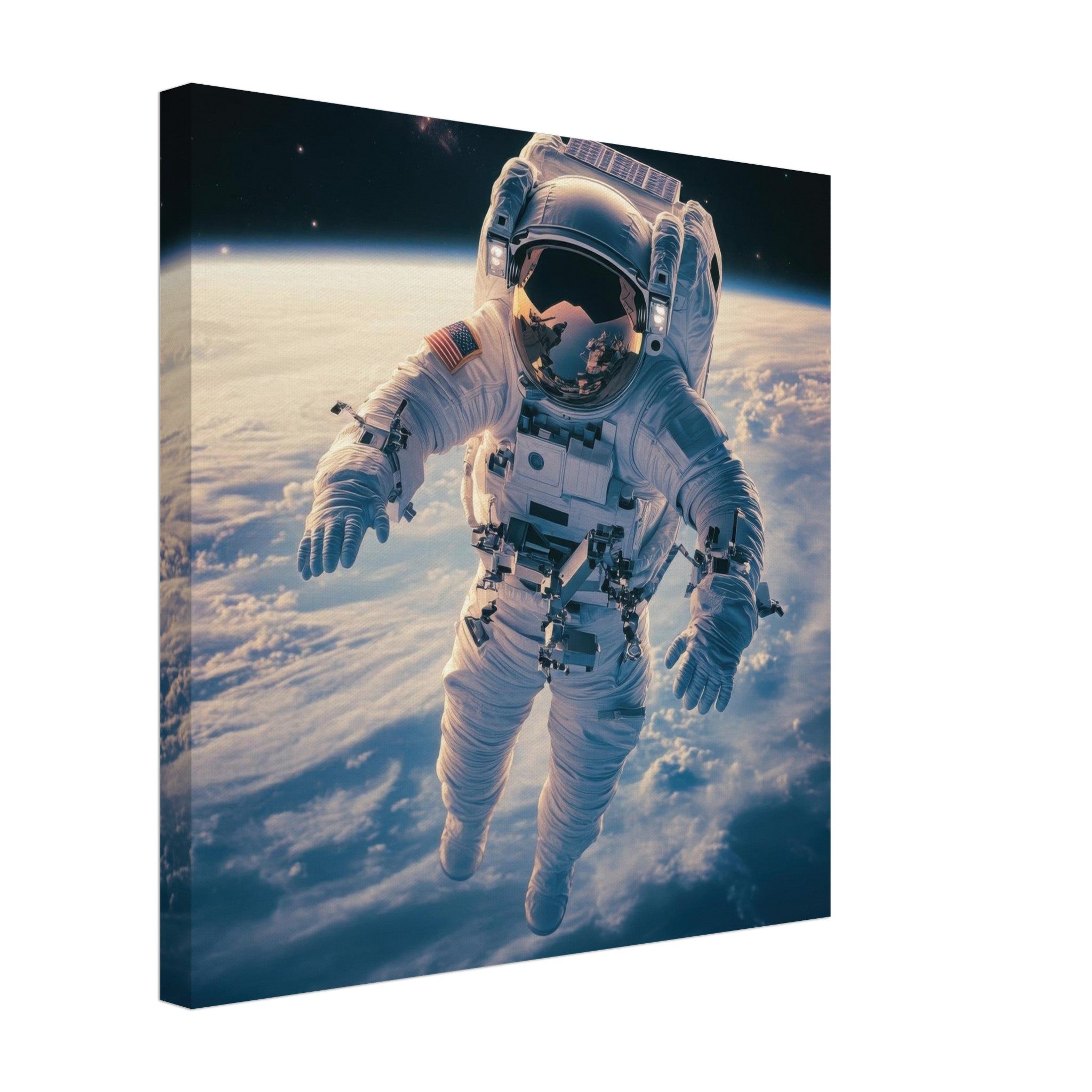 Canvas Square - The psychological challenges of long 3 - Shop Ai Art WebShop - Digital Art online Store