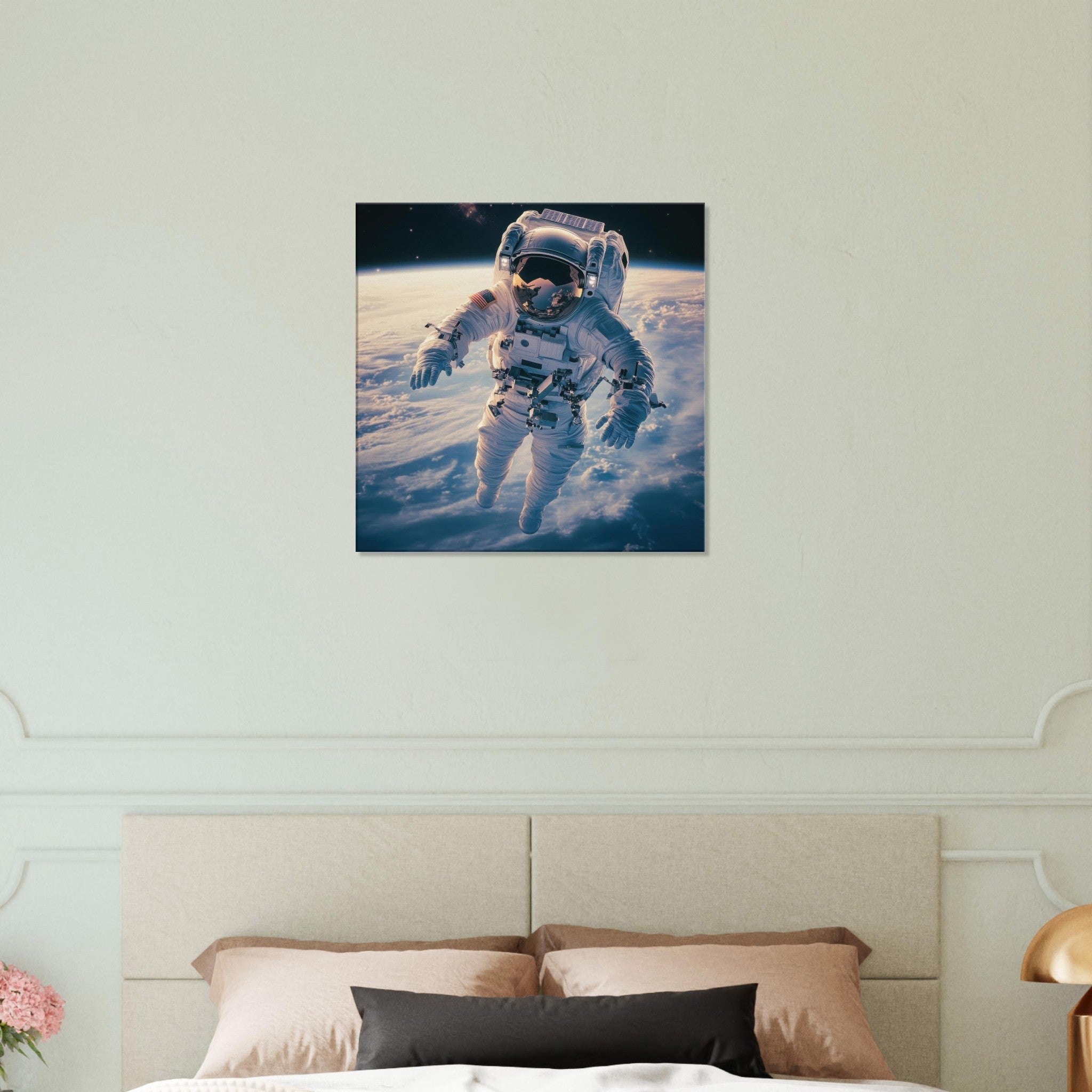 Canvas Square - The psychological challenges of long 3 - Shop Ai Art WebShop - Digital Art online Store