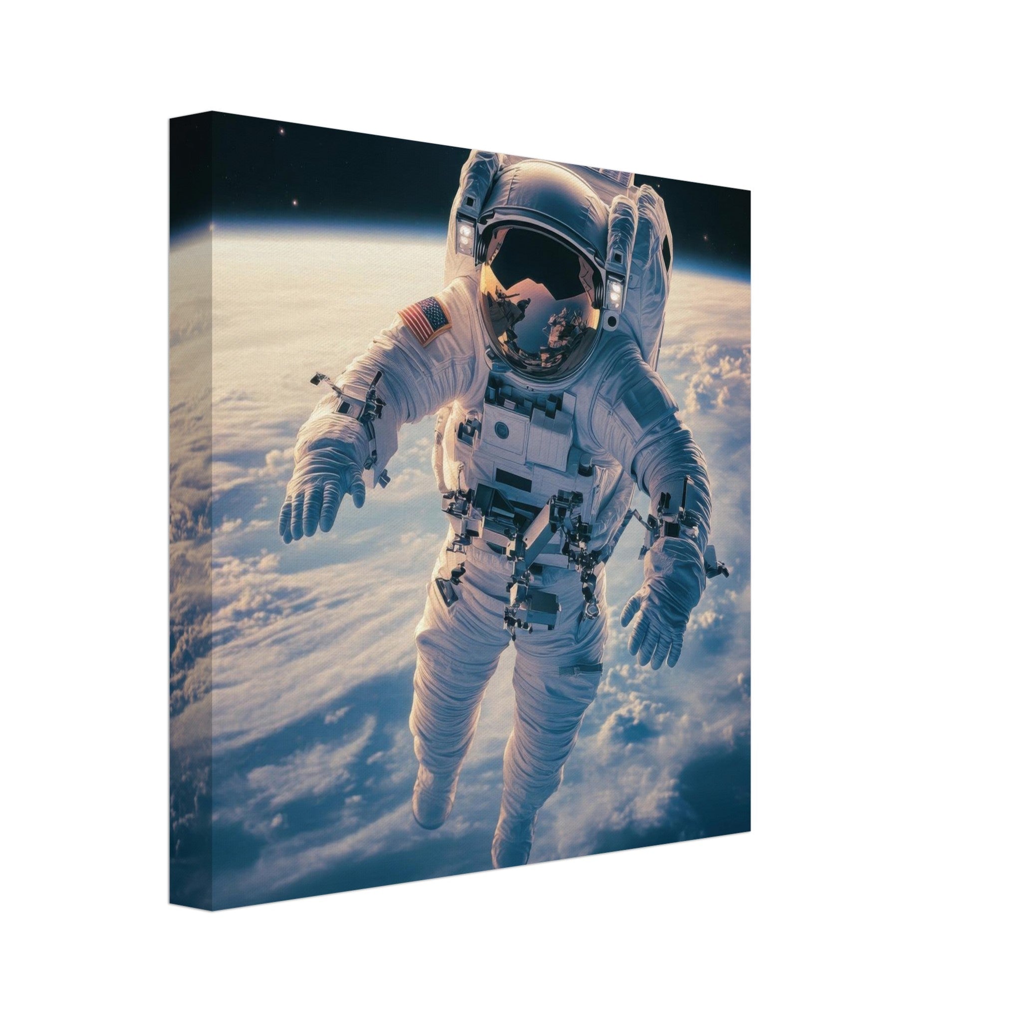 Canvas Square - The psychological challenges of long 3 - Shop Ai Art WebShop - Digital Art online Store