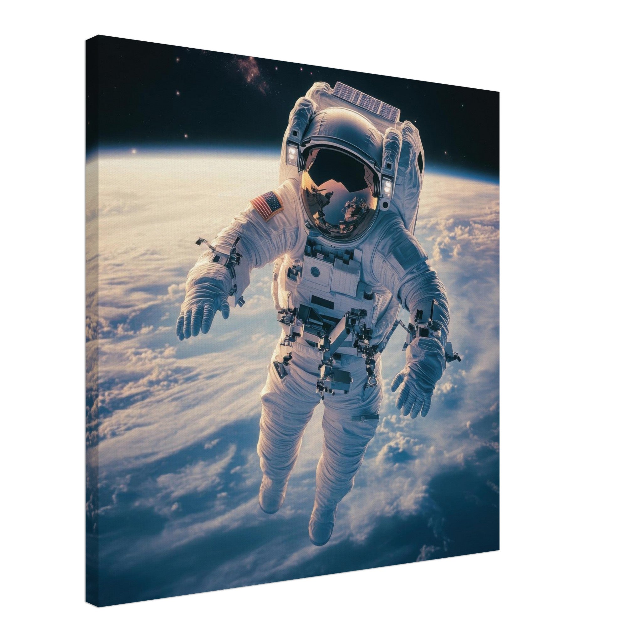 Canvas Square - The psychological challenges of long 3 - Shop Ai Art WebShop - Digital Art online Store