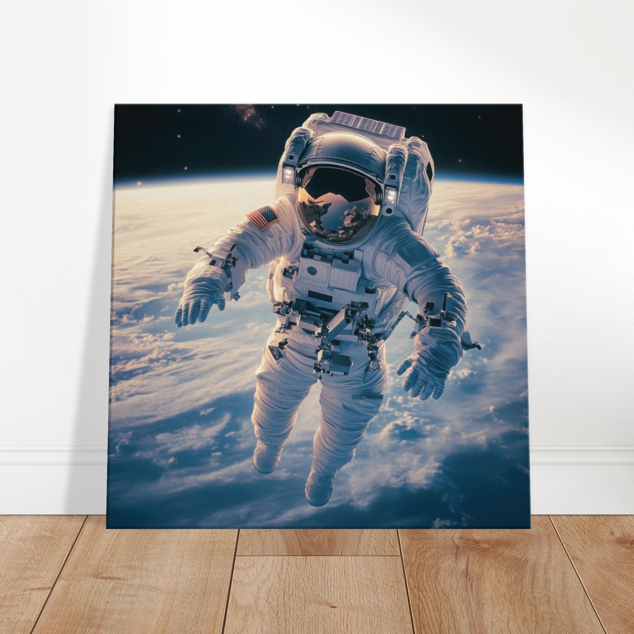 Canvas Square - The psychological challenges of long 3 - Shop Ai Art WebShop - Digital Art online Store